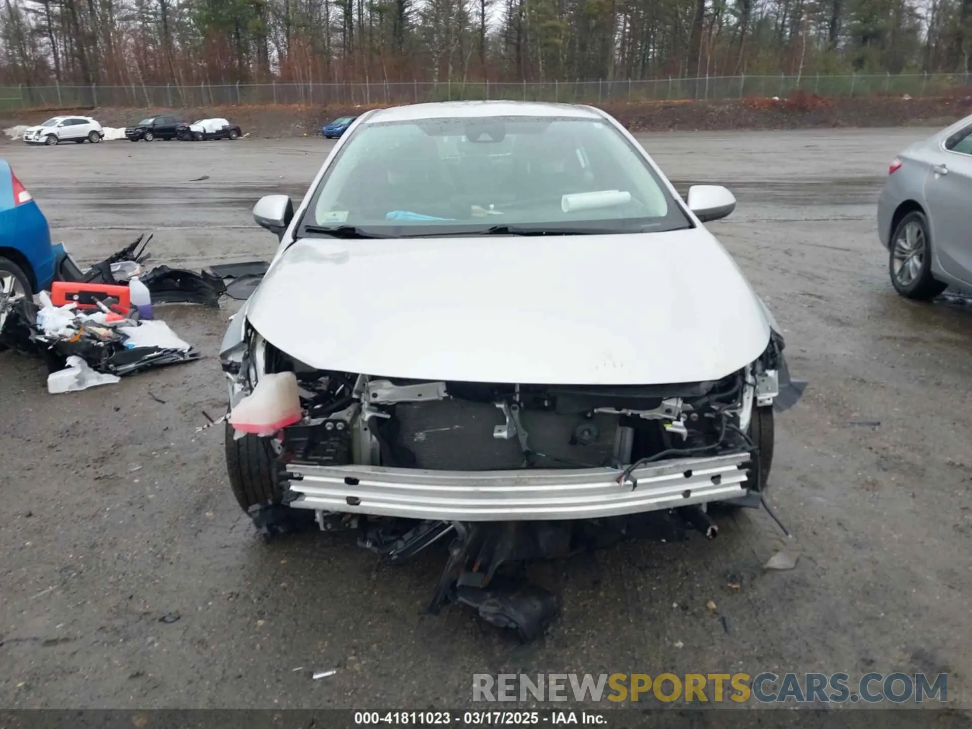 13 fotografías del automóvil dañado 5YFVPMAE5MP266547 TOYOTA COROLLA 2021
