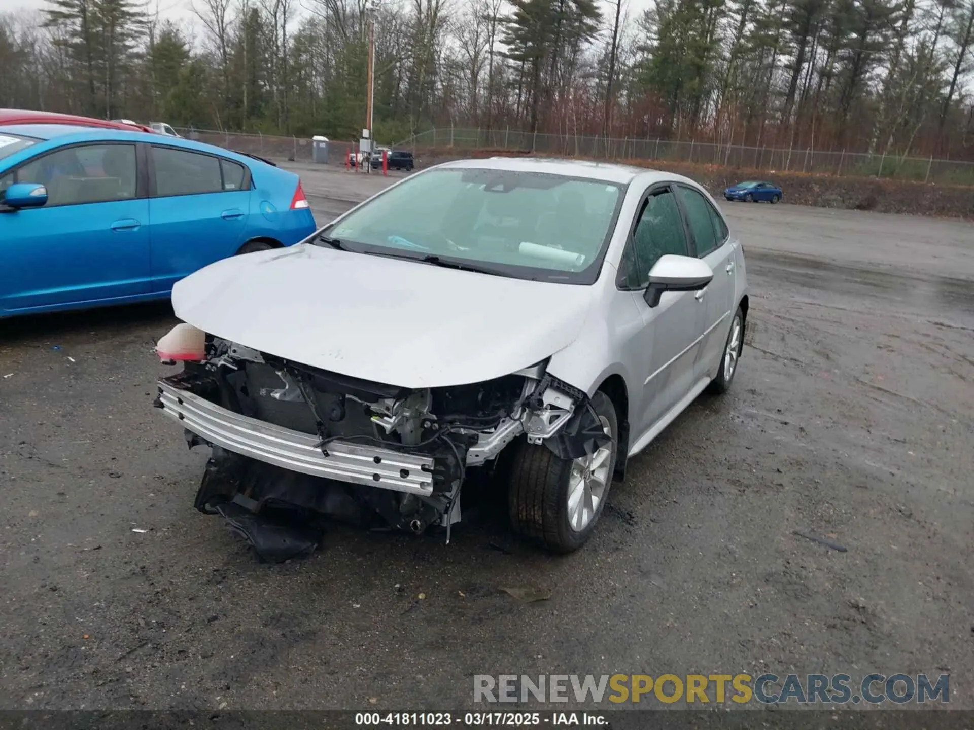 6 fotografías del automóvil dañado 5YFVPMAE5MP266547 TOYOTA COROLLA 2021
