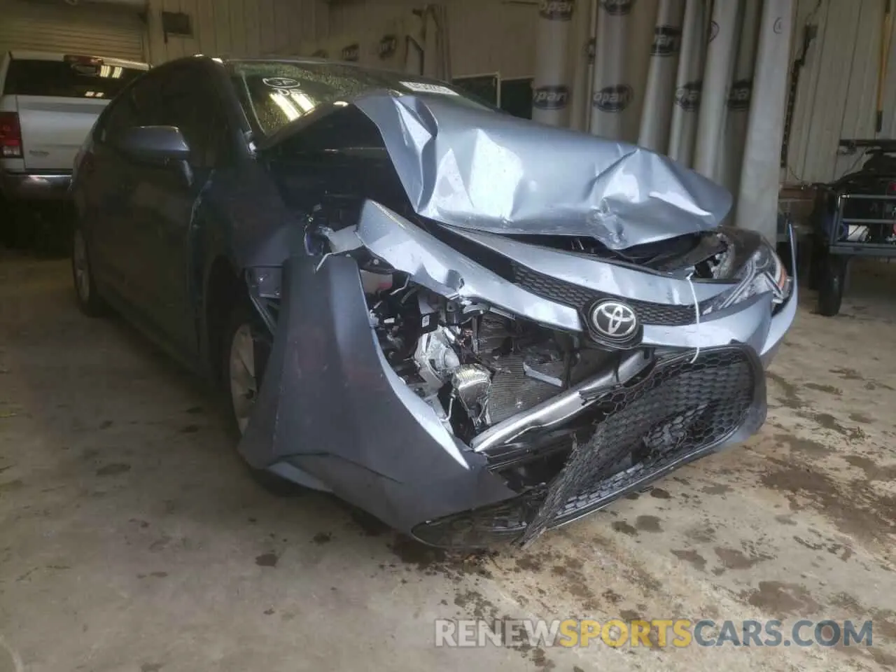 1 fotografías del automóvil dañado 5YFVPMAE5MP268038 TOYOTA COROLLA 2021