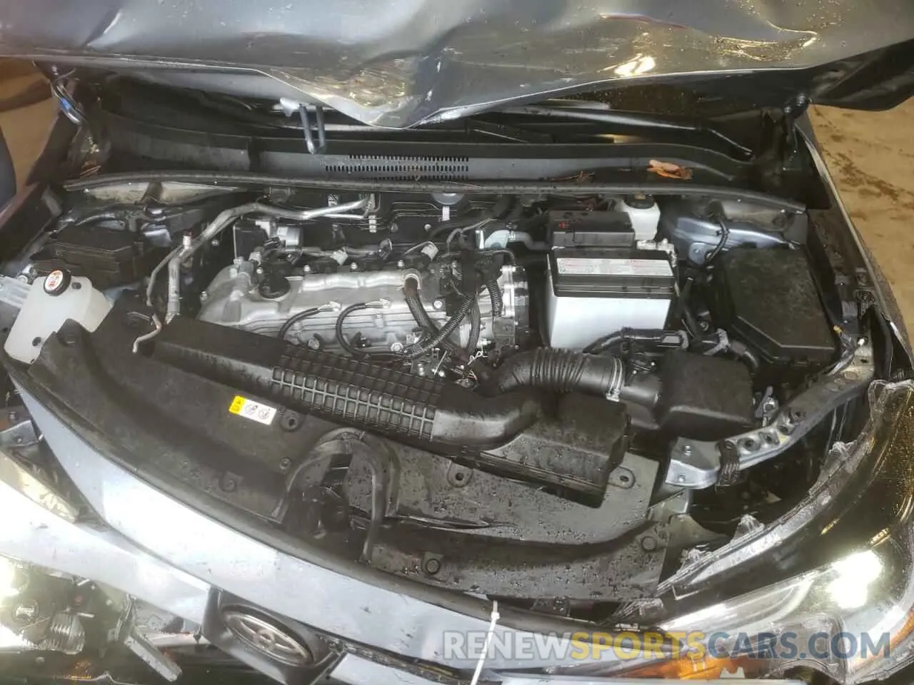 7 fotografías del automóvil dañado 5YFVPMAE5MP268038 TOYOTA COROLLA 2021