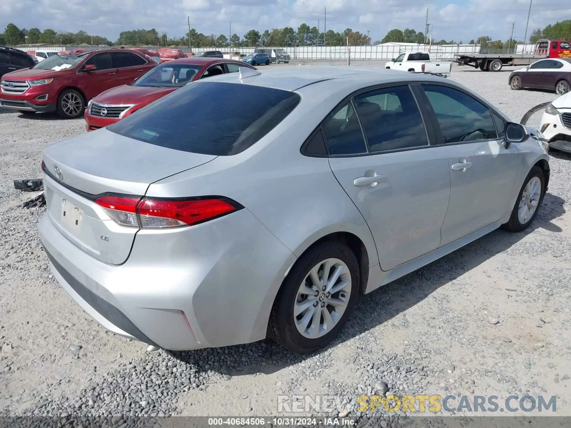4 fotografías del automóvil dañado 5YFVPMAE7MP224204 TOYOTA COROLLA 2021