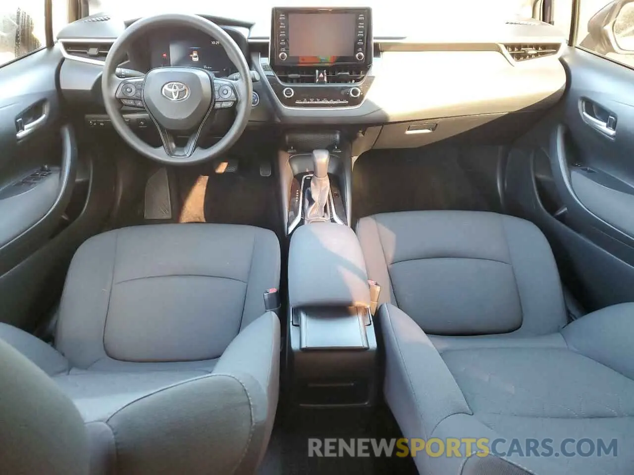 8 fotografías del automóvil dañado JTDBAMDE2MJ015649 TOYOTA COROLLA 2021