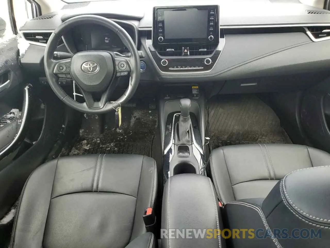 8 fotografías del automóvil dañado JTDBAMDE3MJ012906 TOYOTA COROLLA 2021