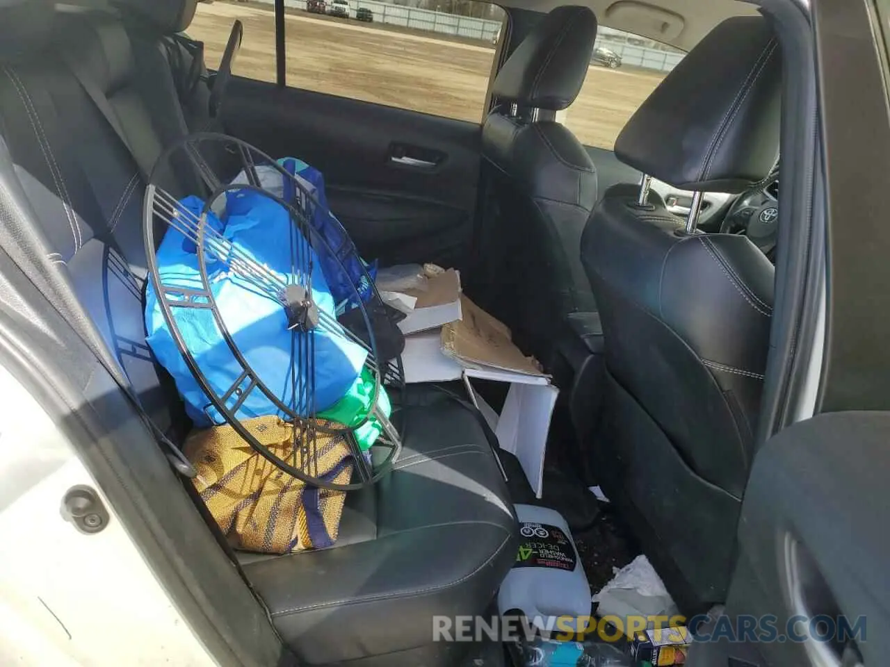 10 fotografías del automóvil dañado JTDBAMDE5MJ031571 TOYOTA COROLLA 2021