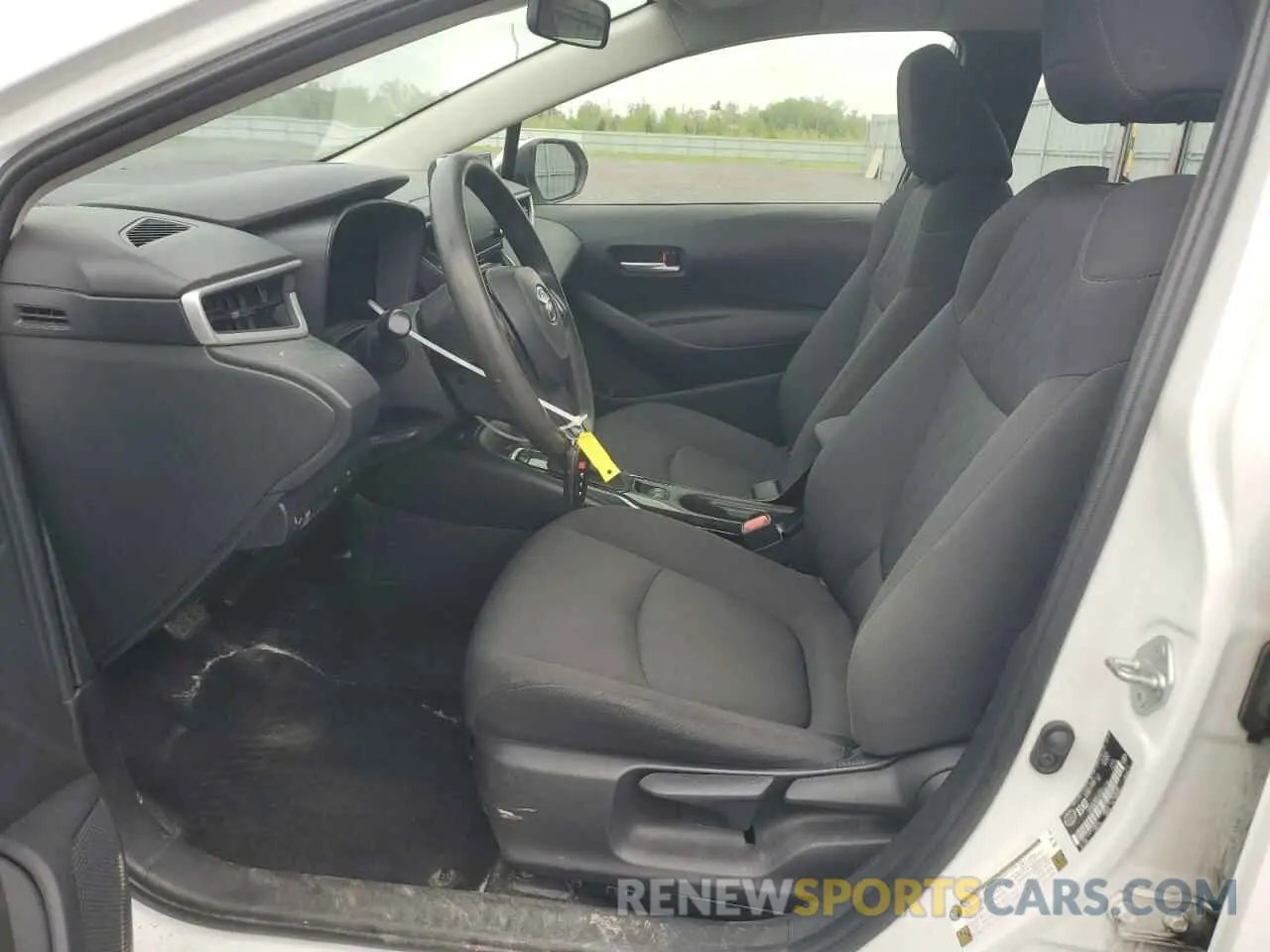 7 fotografías del automóvil dañado JTDBBMBE7MJ036318 TOYOTA COROLLA 2021
