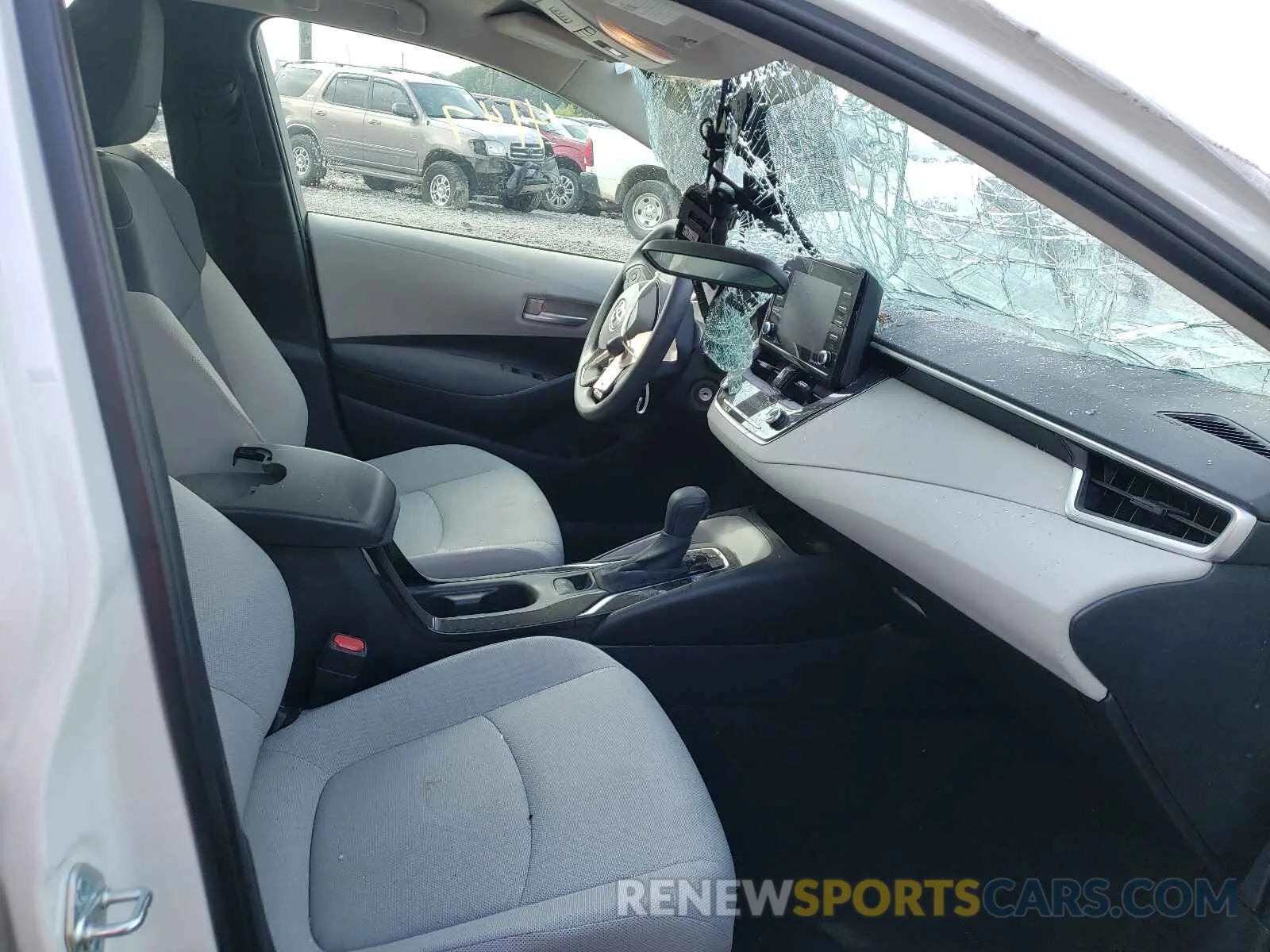 5 fotografías del automóvil dañado JTDDPMAE3MJ166754 TOYOTA COROLLA 2021