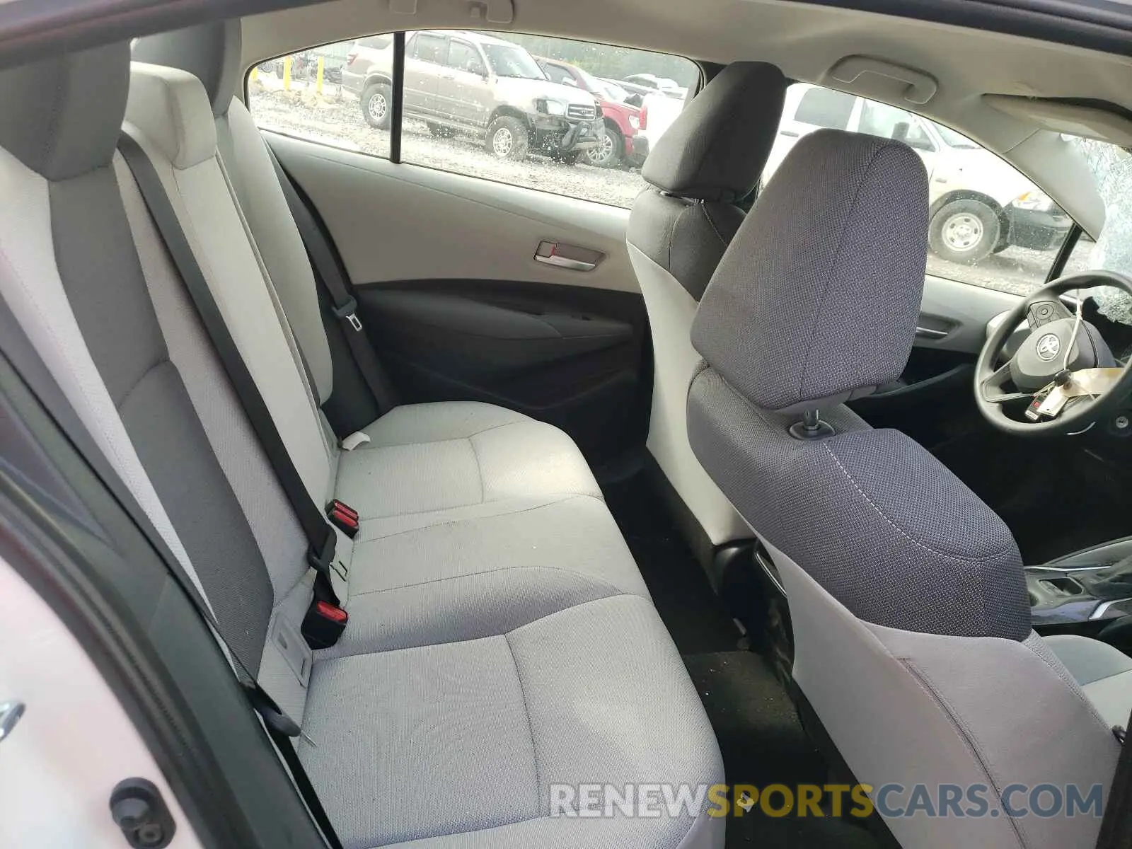6 fotografías del automóvil dañado JTDDPMAE3MJ166754 TOYOTA COROLLA 2021