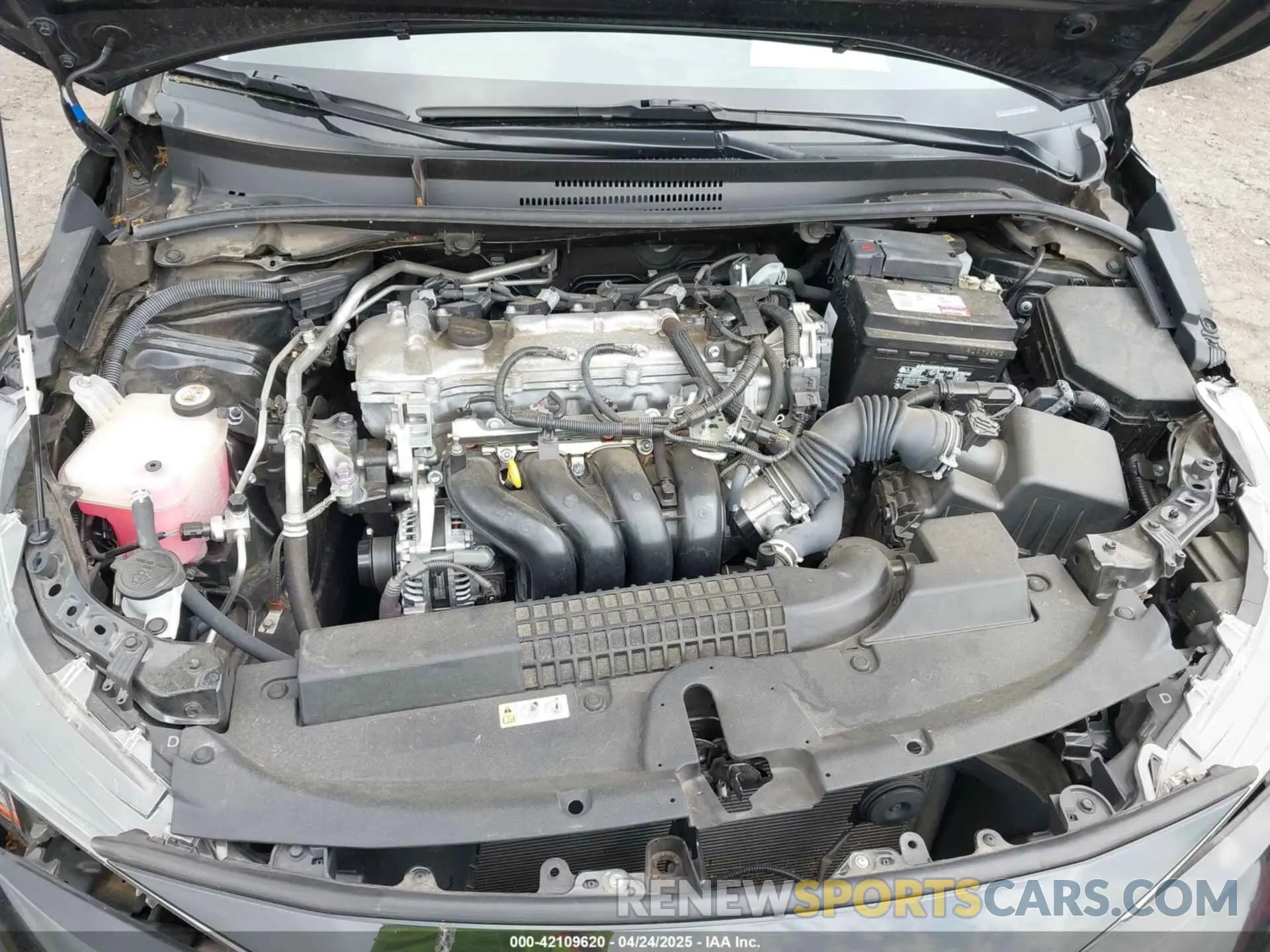 10 fotografías del automóvil dañado JTDDPMAE3MJ177009 TOYOTA COROLLA 2021