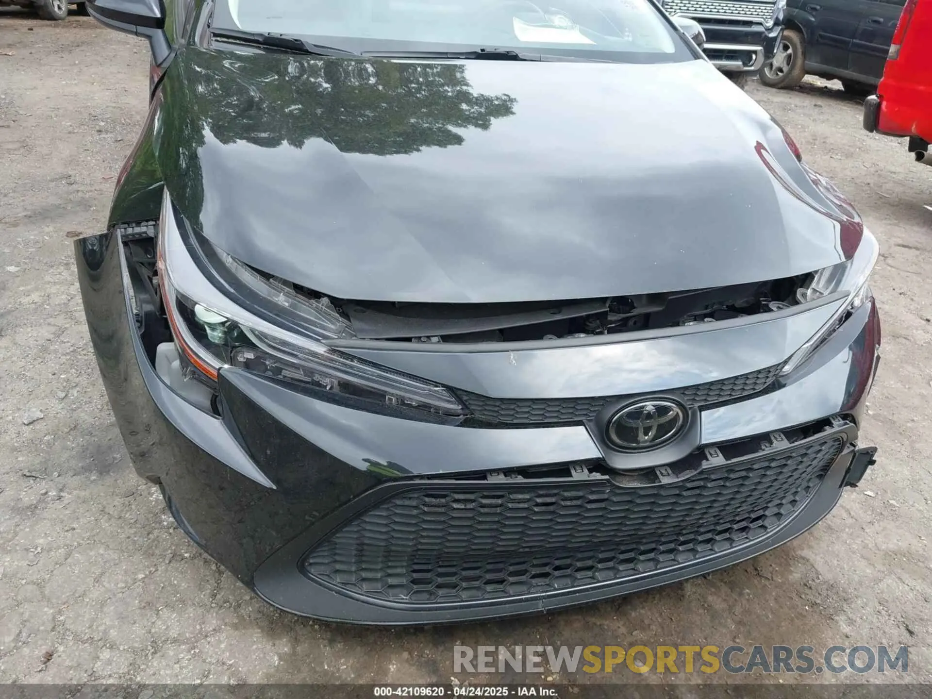 17 fotografías del automóvil dañado JTDDPMAE3MJ177009 TOYOTA COROLLA 2021