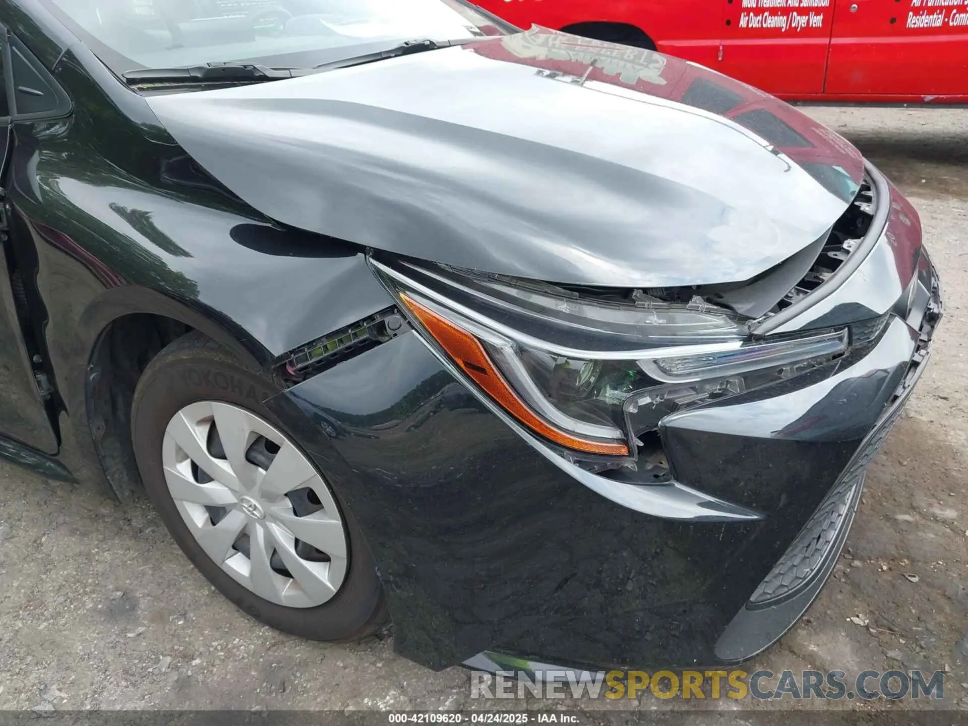 18 fotografías del automóvil dañado JTDDPMAE3MJ177009 TOYOTA COROLLA 2021