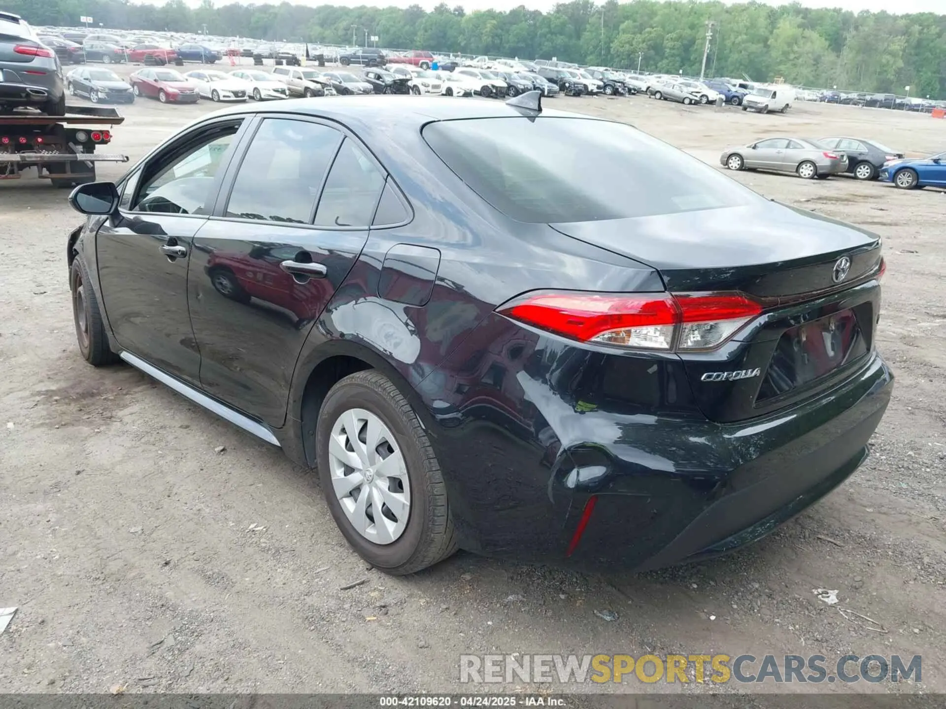 3 fotografías del automóvil dañado JTDDPMAE3MJ177009 TOYOTA COROLLA 2021