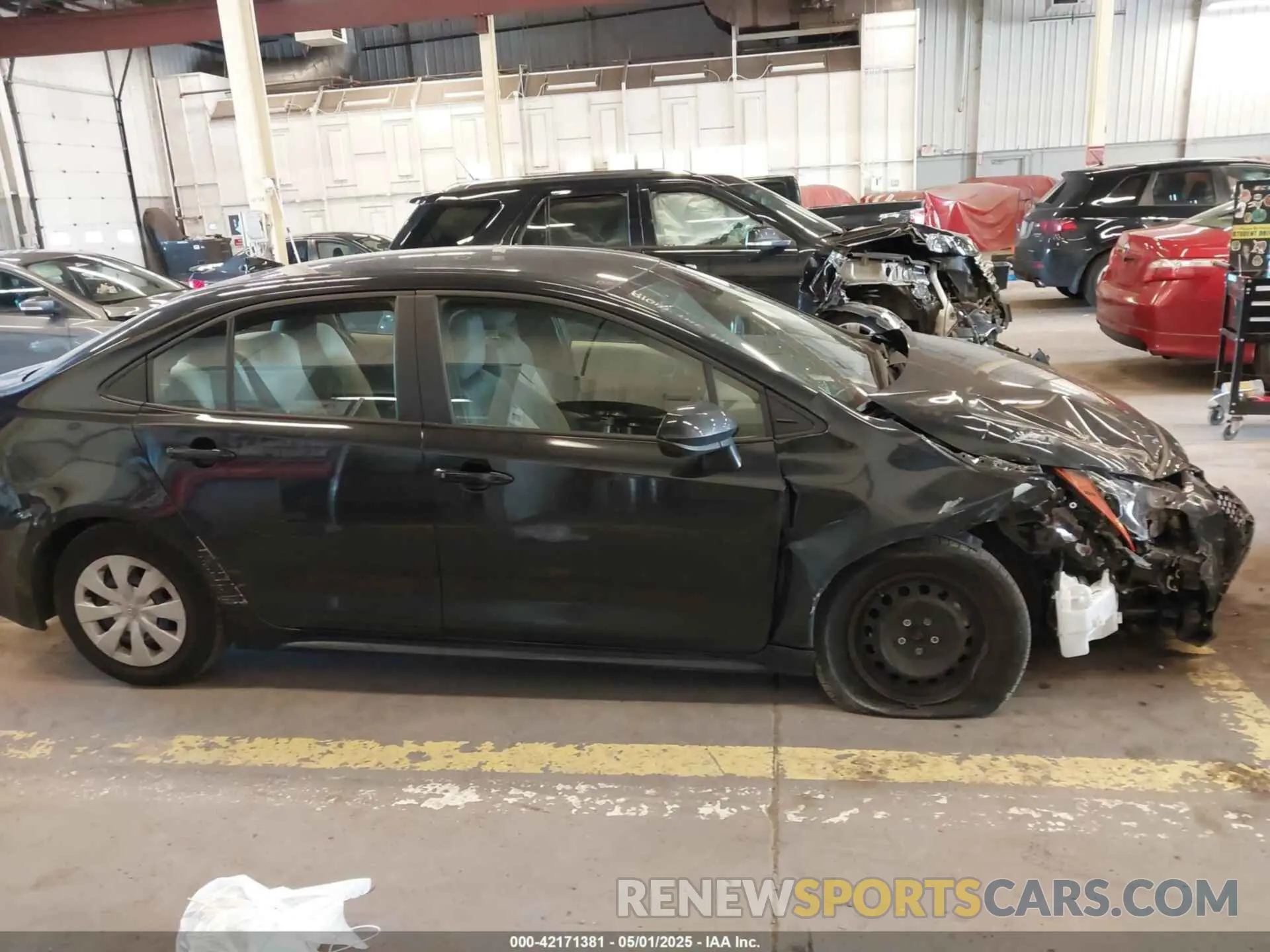 13 fotografías del automóvil dañado JTDDPMAE4MJ165841 TOYOTA COROLLA 2021