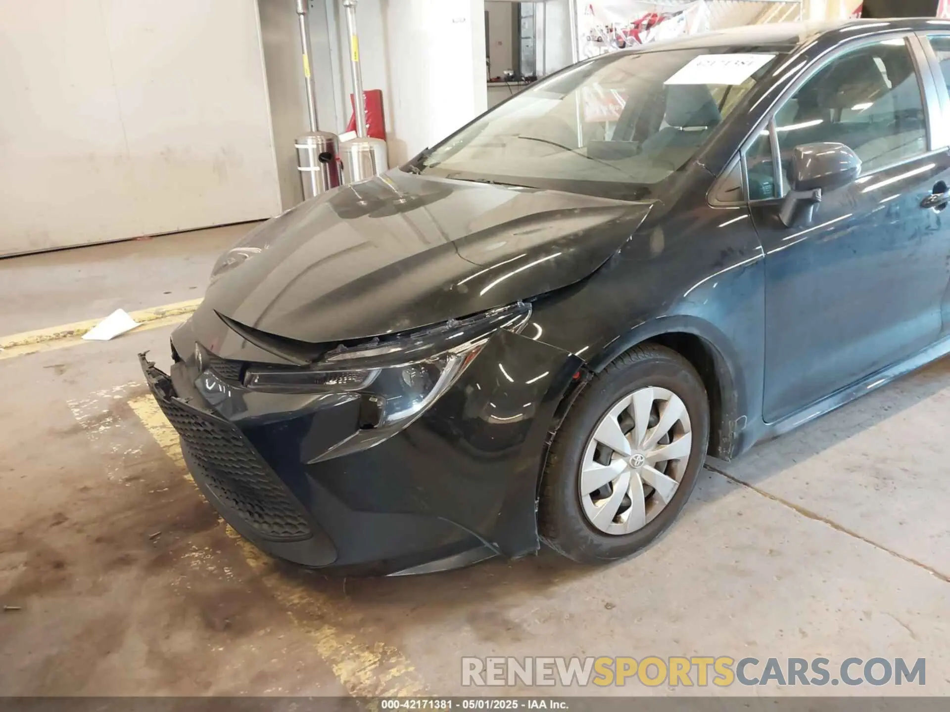 6 fotografías del automóvil dañado JTDDPMAE4MJ165841 TOYOTA COROLLA 2021