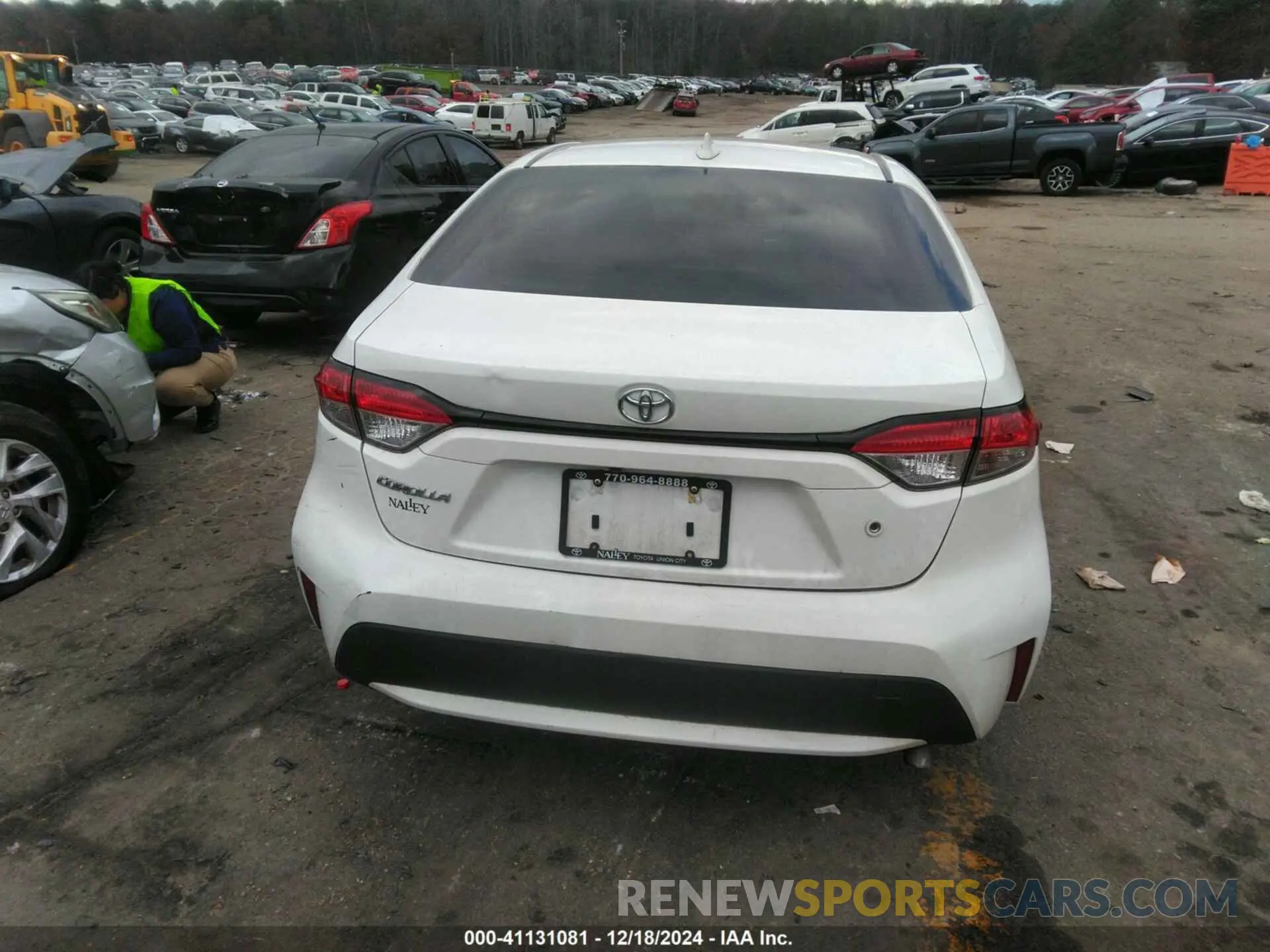 16 fotografías del automóvil dañado JTDDPMAEXMJ171496 TOYOTA COROLLA 2021
