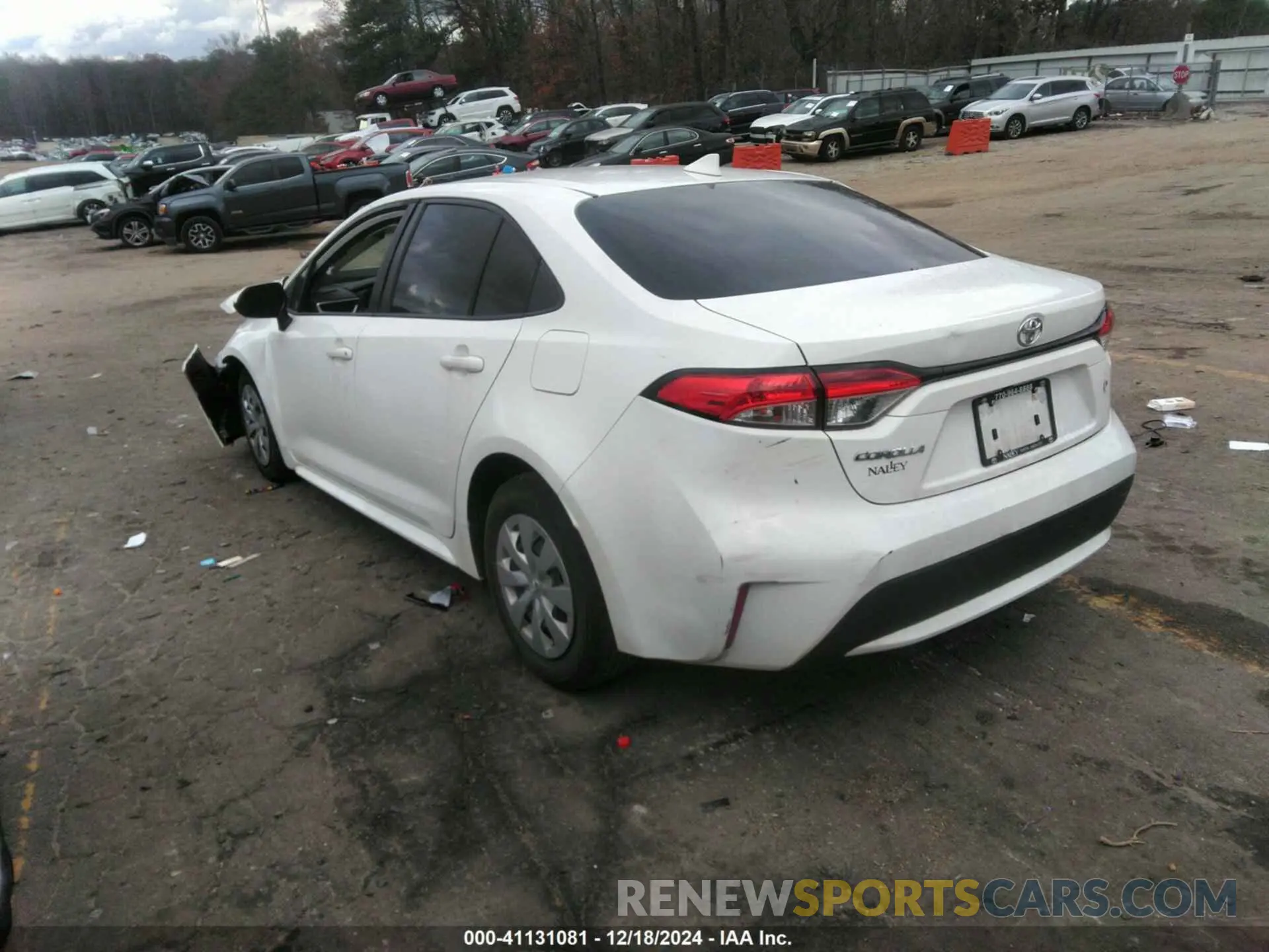 3 fotografías del automóvil dañado JTDDPMAEXMJ171496 TOYOTA COROLLA 2021