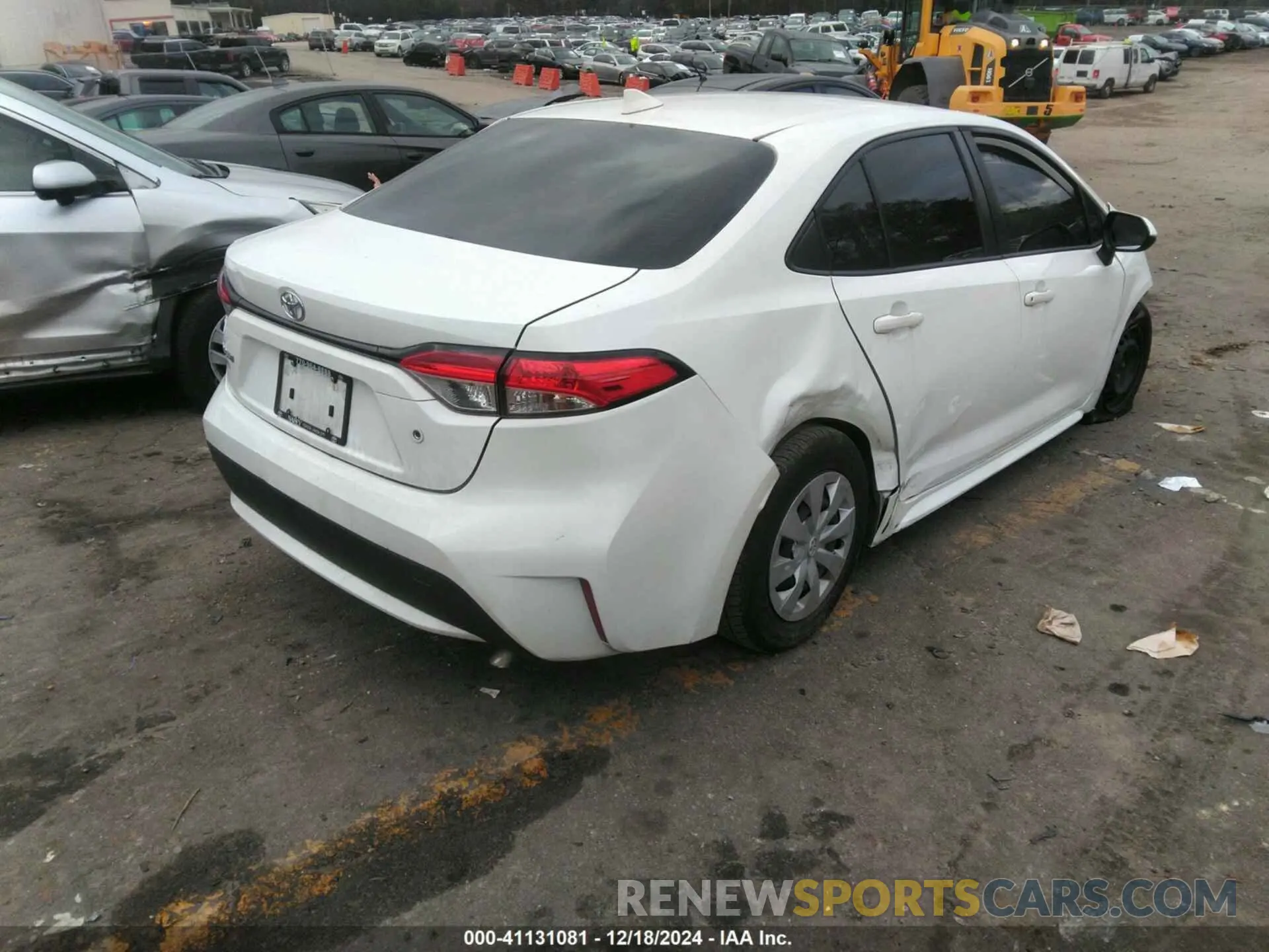4 fotografías del automóvil dañado JTDDPMAEXMJ171496 TOYOTA COROLLA 2021