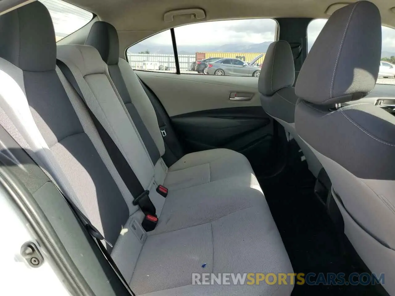 10 fotografías del automóvil dañado JTDEAMDE0MJ009040 TOYOTA COROLLA 2021