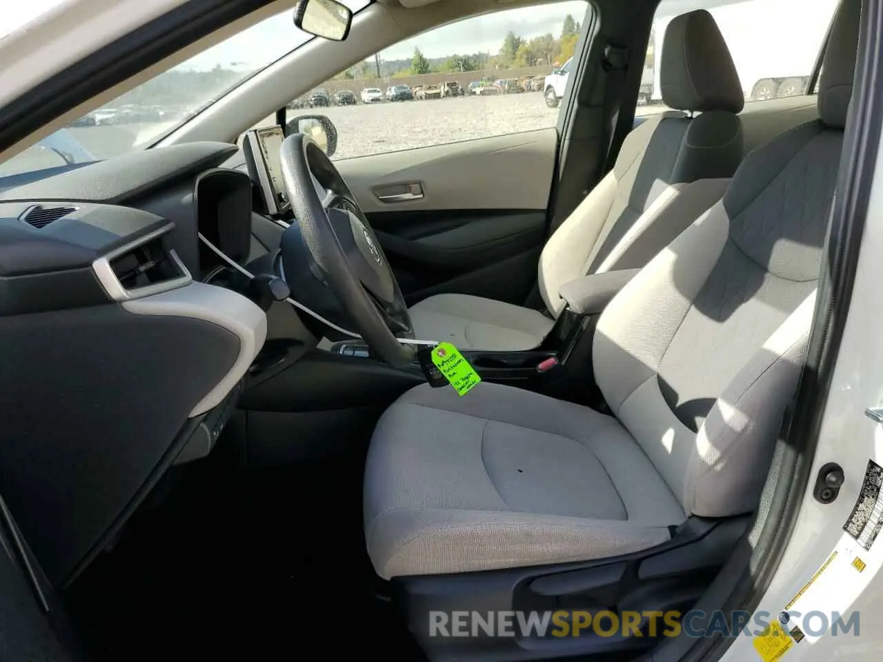 7 fotografías del automóvil dañado JTDEAMDE0MJ009040 TOYOTA COROLLA 2021