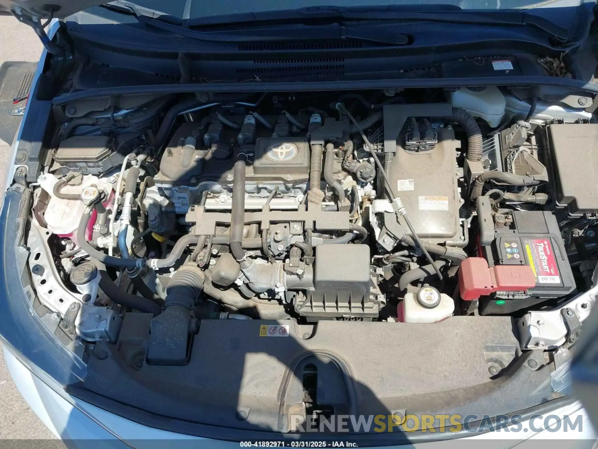 10 fotografías del automóvil dañado JTDEAMDE0MJ025075 TOYOTA COROLLA 2021