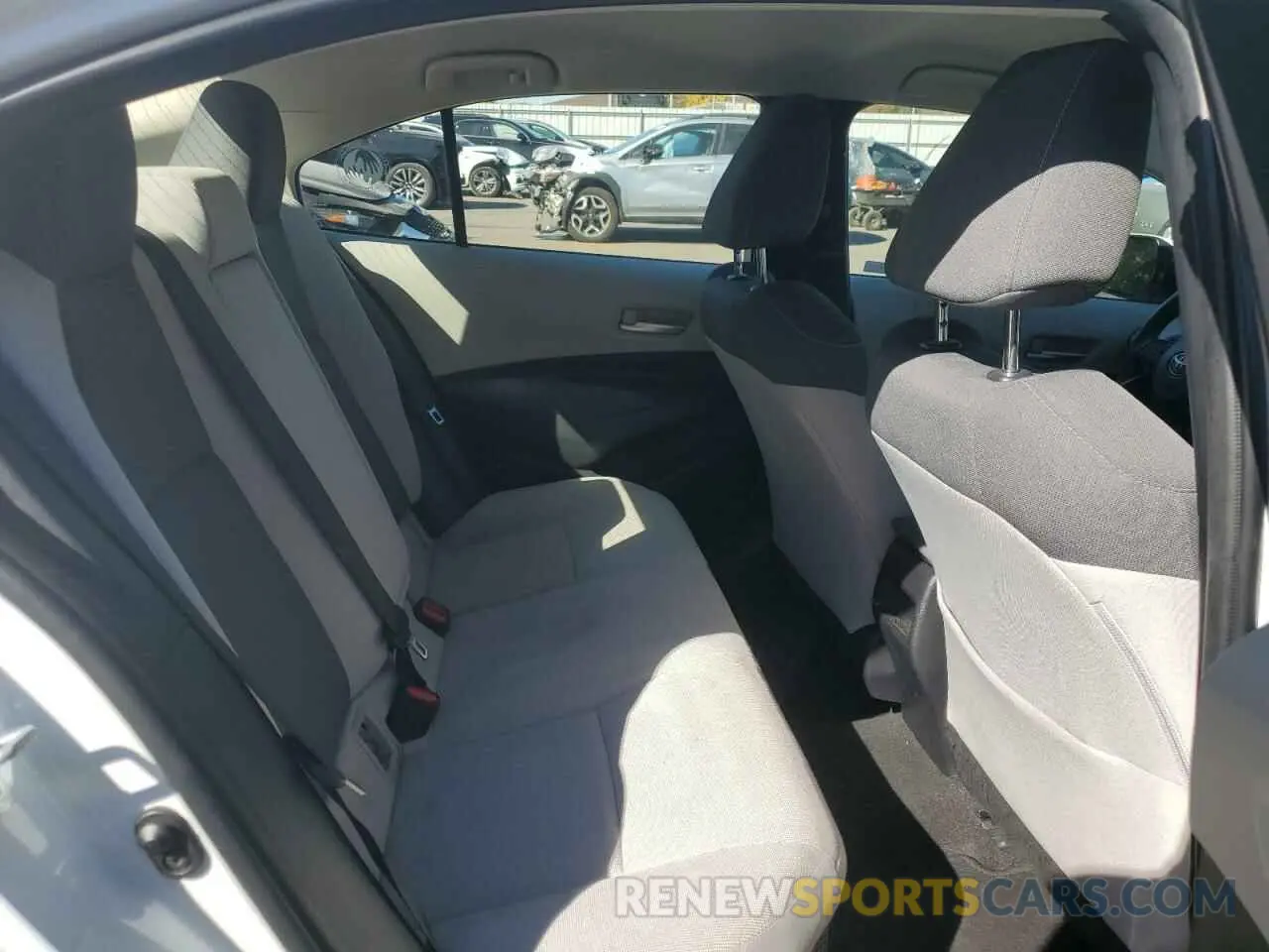 10 fotografías del automóvil dañado JTDEAMDE0MJ026176 TOYOTA COROLLA 2021