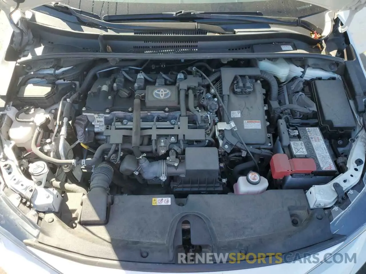 11 fotografías del automóvil dañado JTDEAMDE0MJ026176 TOYOTA COROLLA 2021