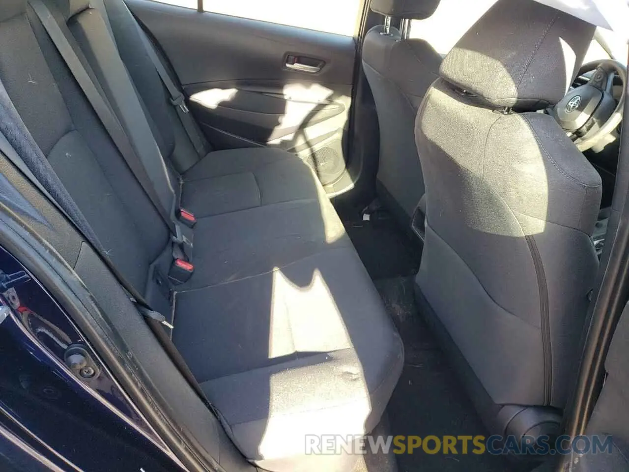 6 fotografías del automóvil dañado JTDEAMDE0MJ026405 TOYOTA COROLLA 2021