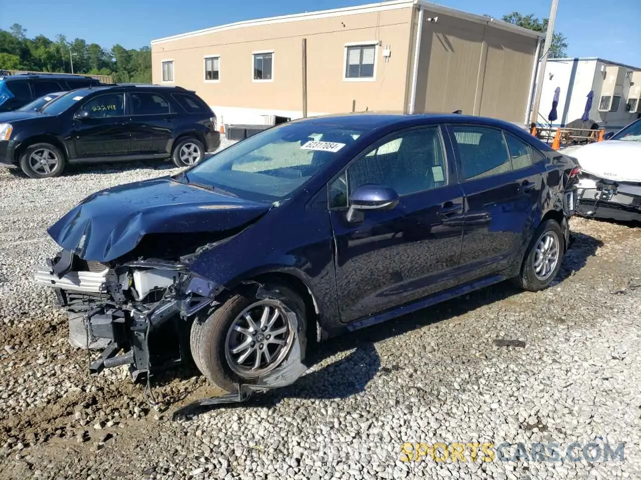 1 fotografías del automóvil dañado JTDEAMDE0MJ026856 TOYOTA COROLLA 2021