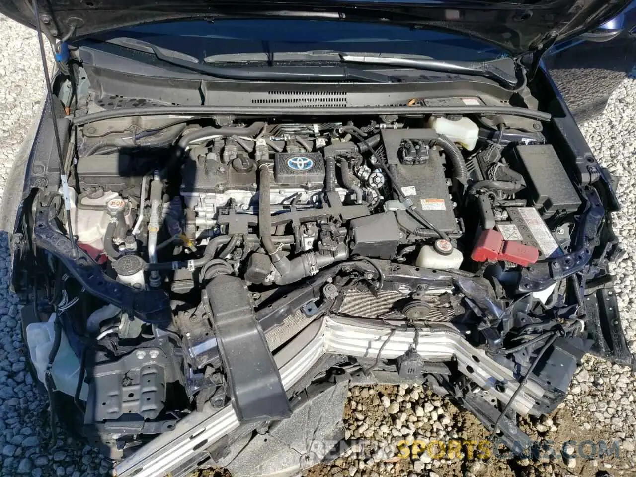 11 fotografías del automóvil dañado JTDEAMDE0MJ026856 TOYOTA COROLLA 2021