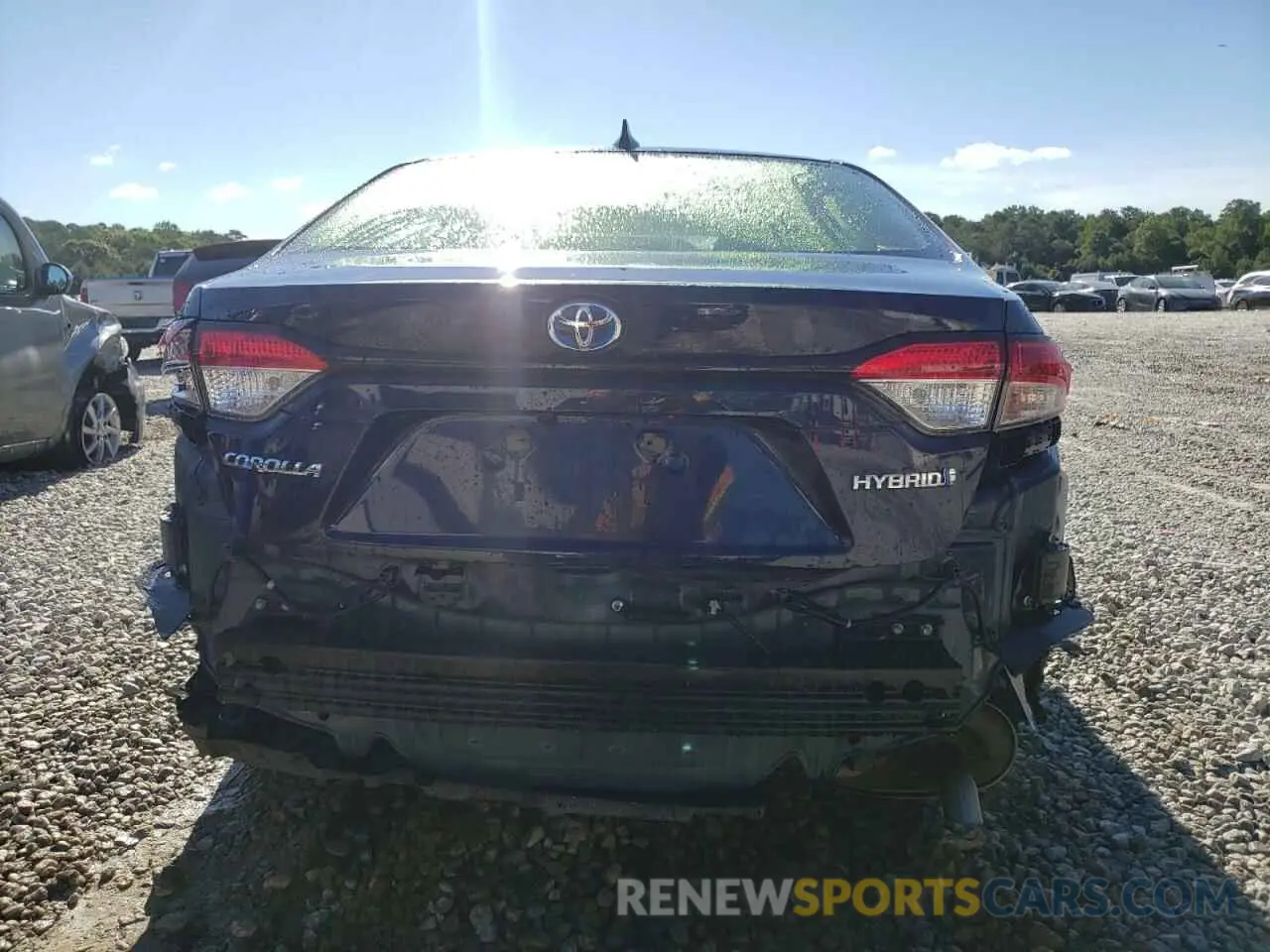 6 fotografías del automóvil dañado JTDEAMDE0MJ026856 TOYOTA COROLLA 2021
