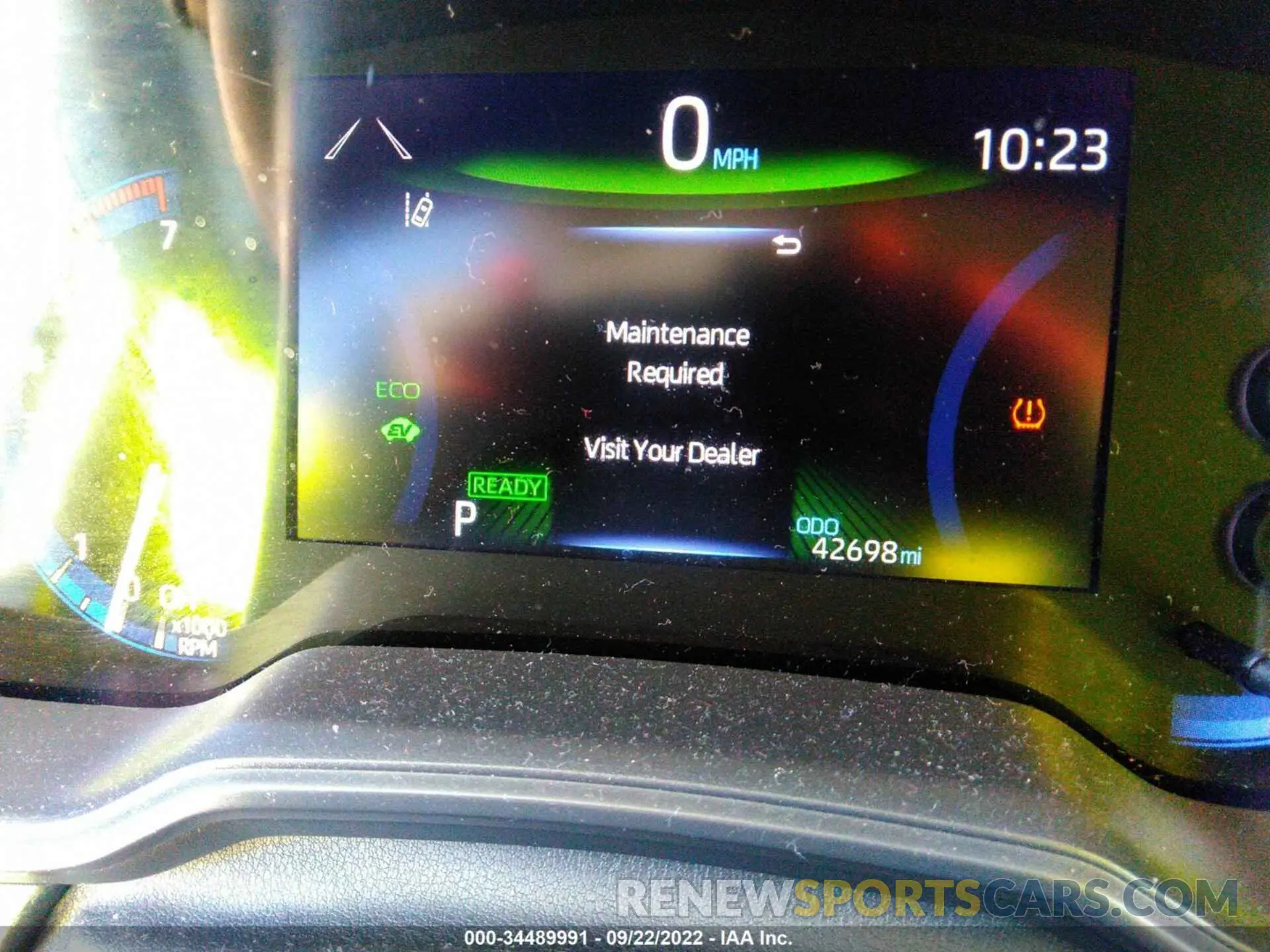 7 fotografías del automóvil dañado JTDEAMDE0MJ028591 TOYOTA COROLLA 2021