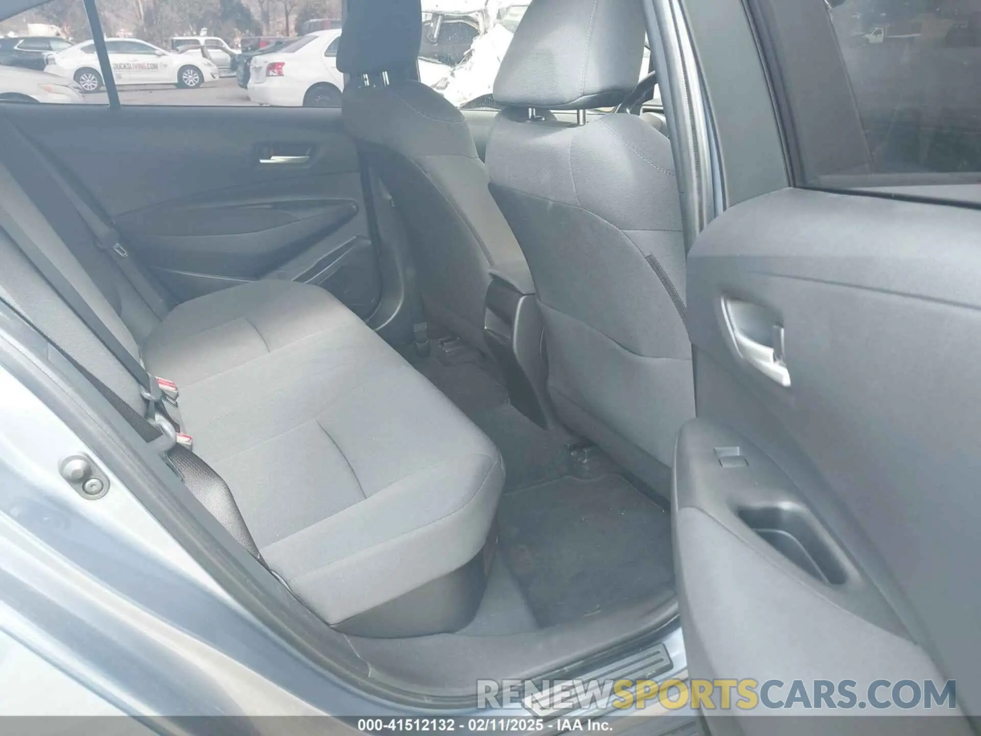 8 fotografías del automóvil dañado JTDEAMDE0MJ033029 TOYOTA COROLLA 2021