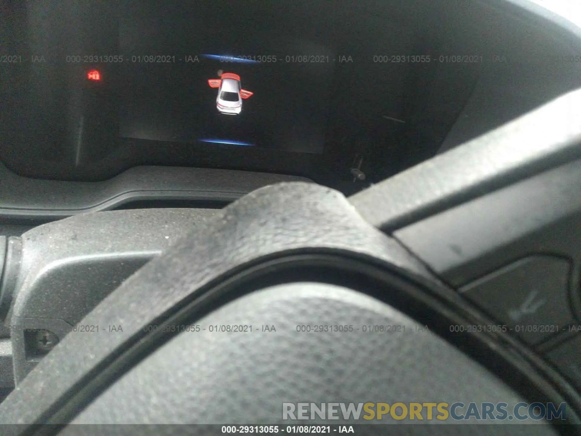 7 fotografías del automóvil dañado JTDEAMDE1MJ009337 TOYOTA COROLLA 2021