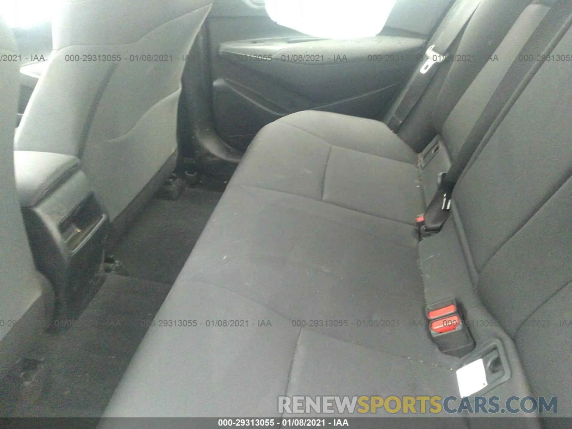 8 fotografías del automóvil dañado JTDEAMDE1MJ009337 TOYOTA COROLLA 2021