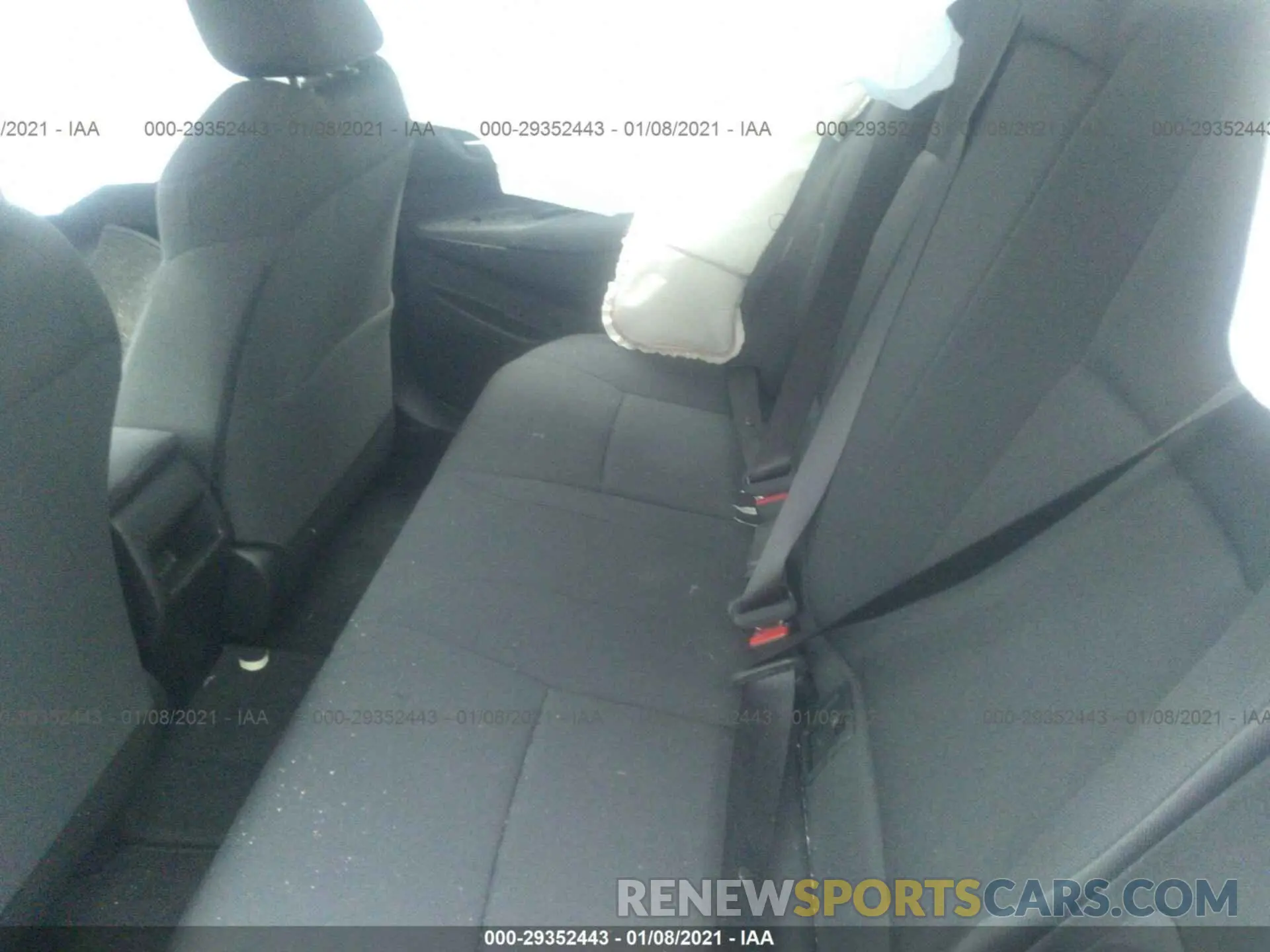 8 fotografías del automóvil dañado JTDEAMDE1MJ010245 TOYOTA COROLLA 2021