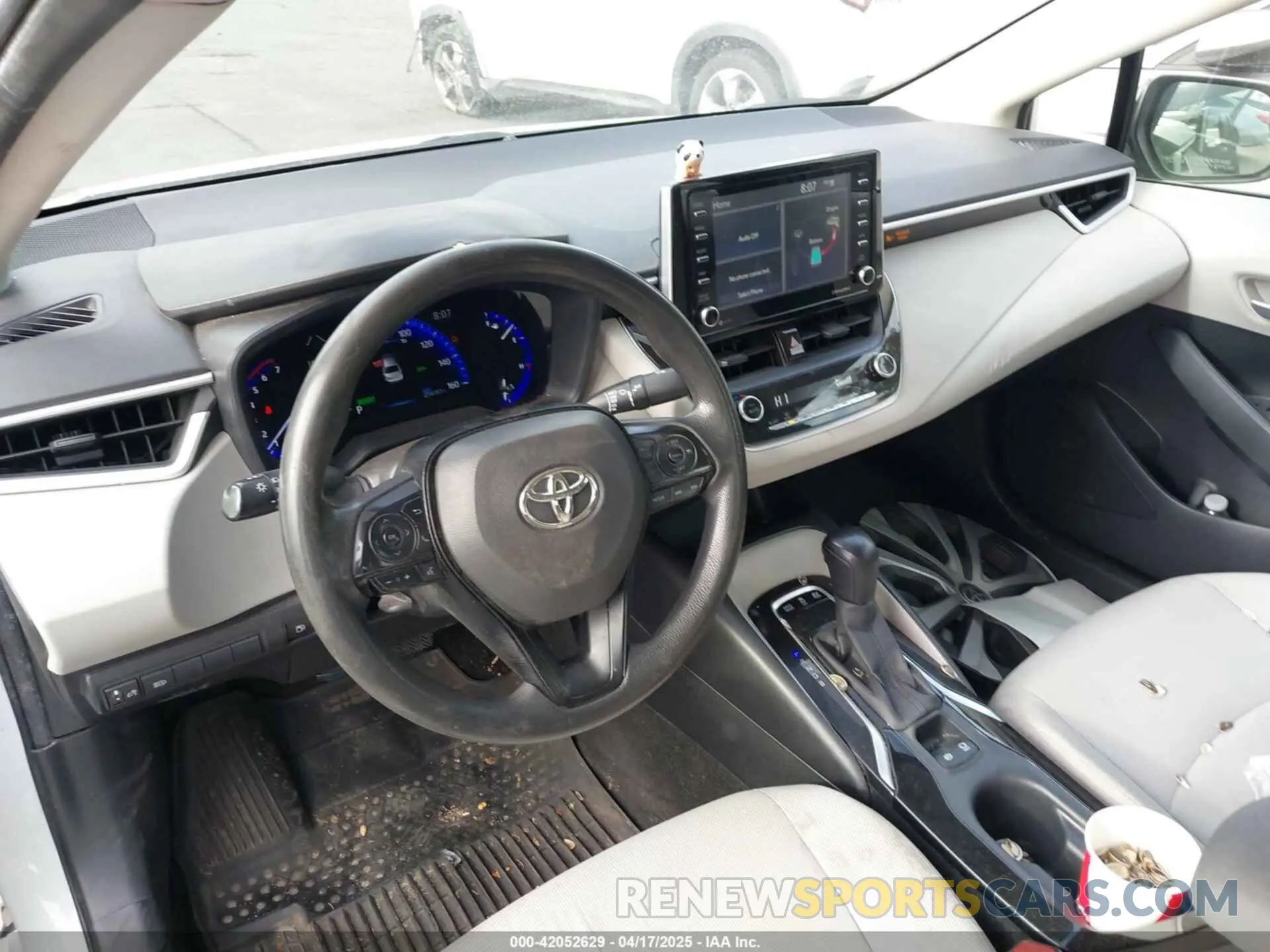21 fotografías del automóvil dañado JTDEAMDE1MJ010374 TOYOTA COROLLA 2021