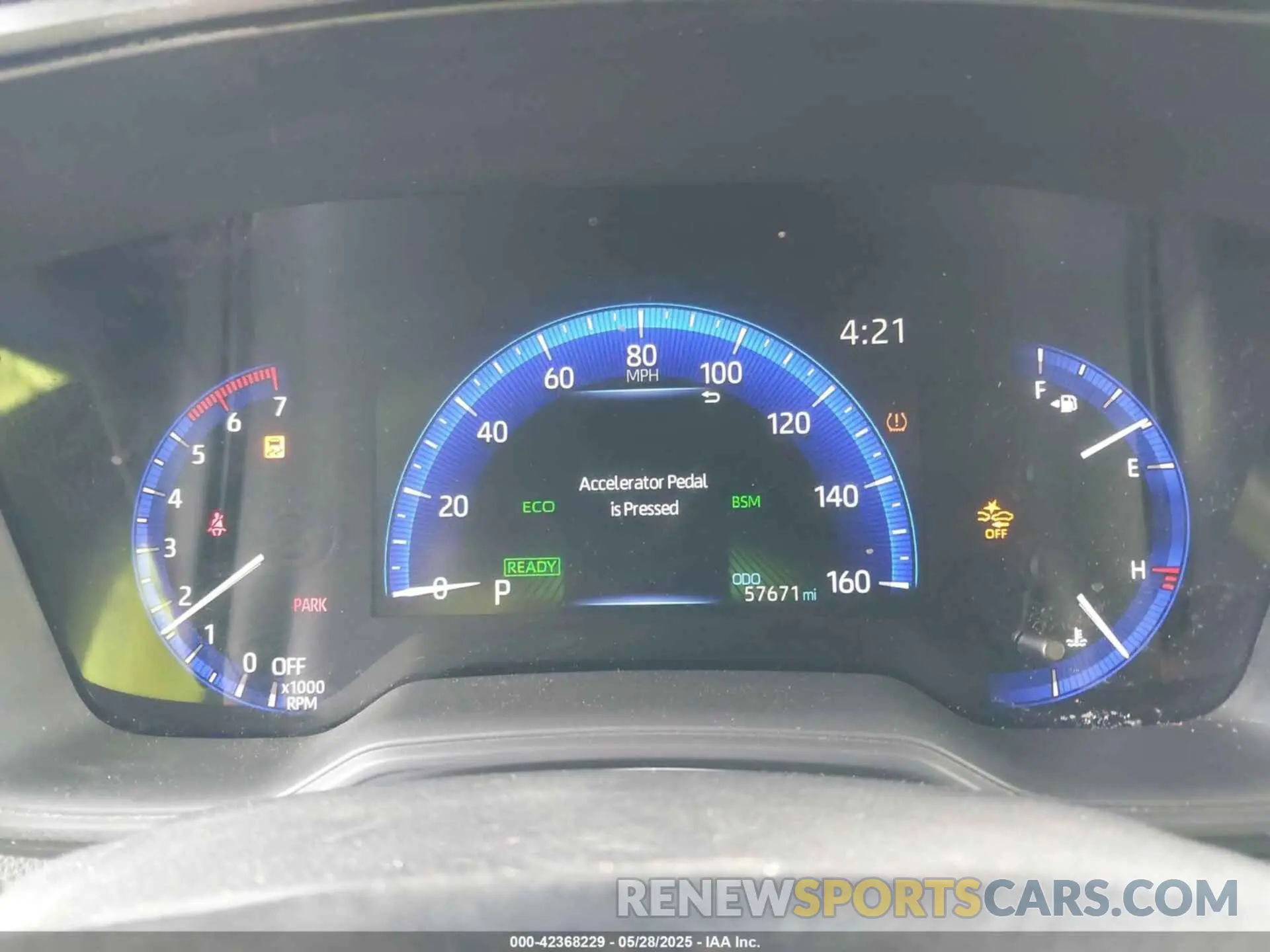 7 fotografías del automóvil dañado JTDEAMDE1MJ026932 TOYOTA COROLLA 2021