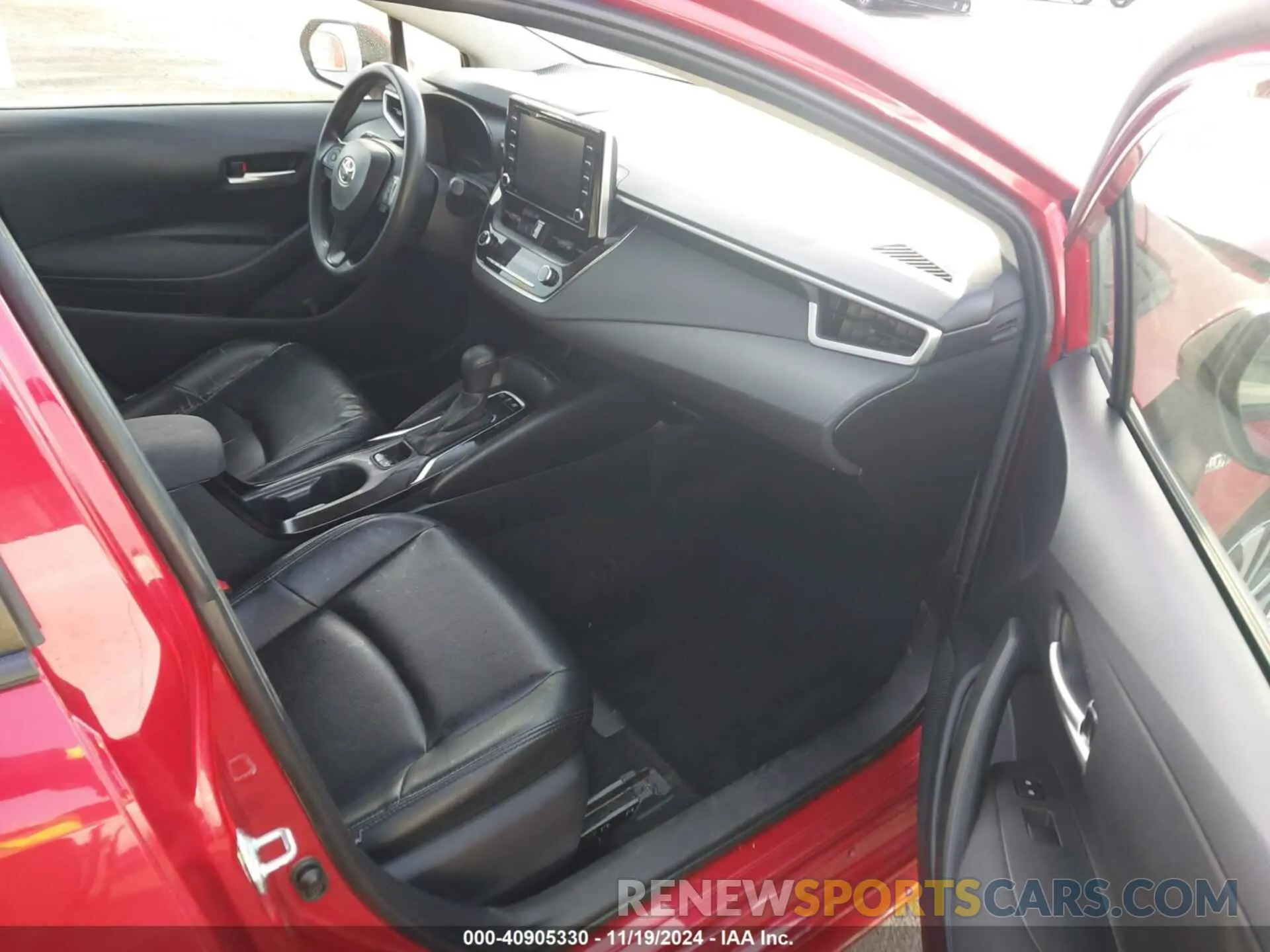 5 fotografías del automóvil dañado JTDEAMDE1MJ030964 TOYOTA COROLLA 2021