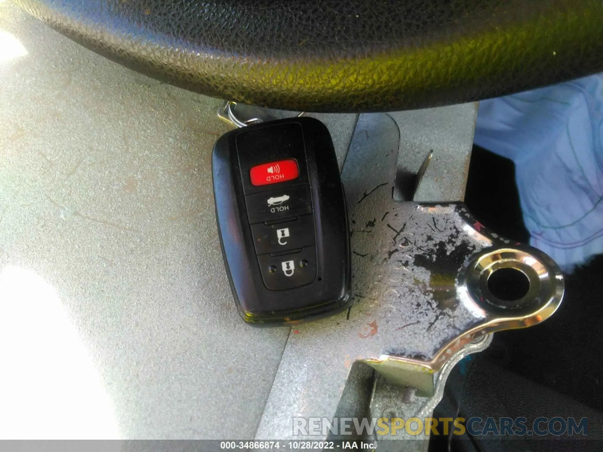 11 fotografías del automóvil dañado JTDEAMDE2MJ000145 TOYOTA COROLLA 2021