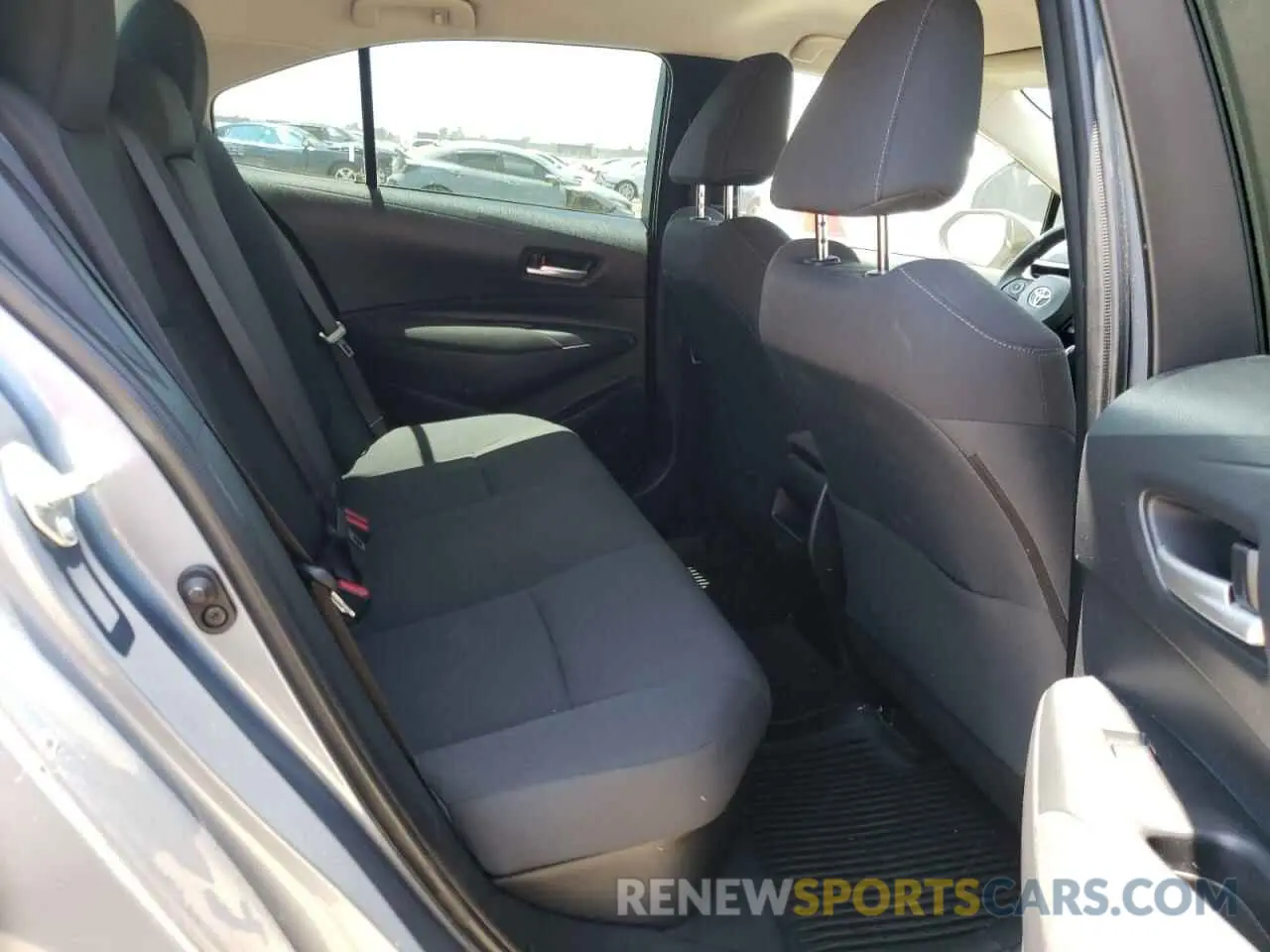 6 fotografías del automóvil dañado JTDEAMDE2MJ005846 TOYOTA COROLLA 2021
