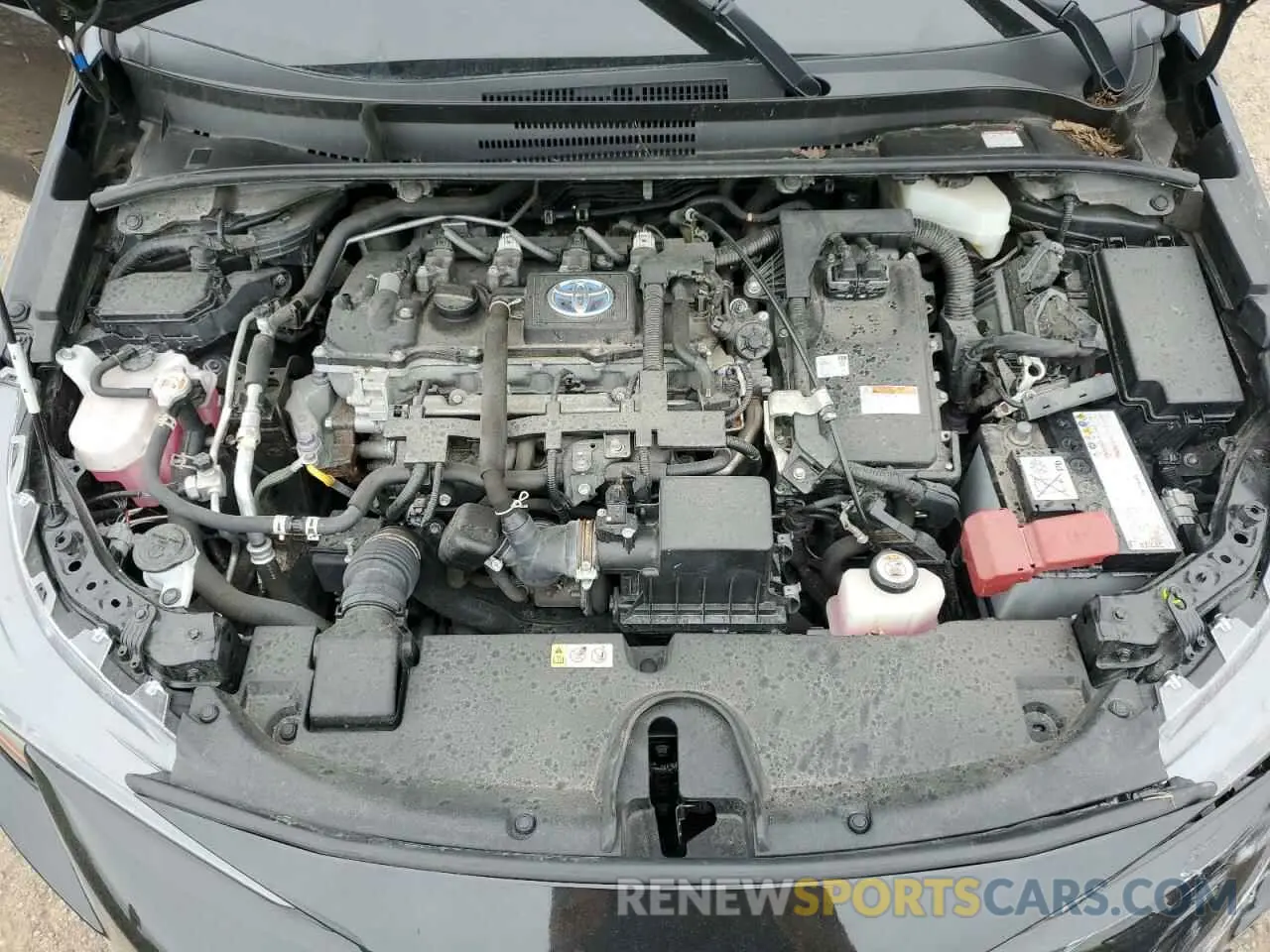 11 fotografías del automóvil dañado JTDEAMDE2MJ014711 TOYOTA COROLLA 2021