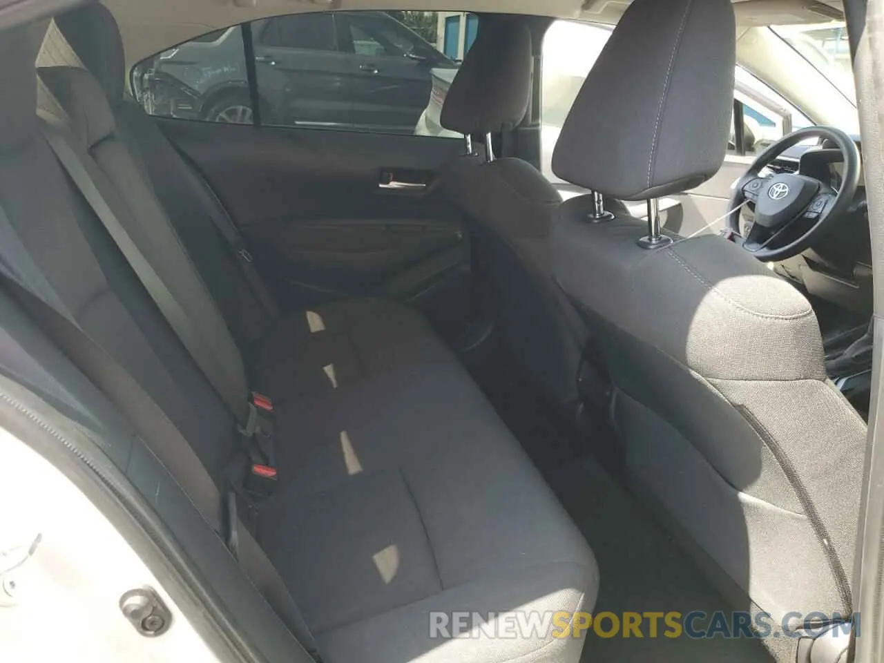 10 fotografías del automóvil dañado JTDEAMDE2MJ016281 TOYOTA COROLLA 2021