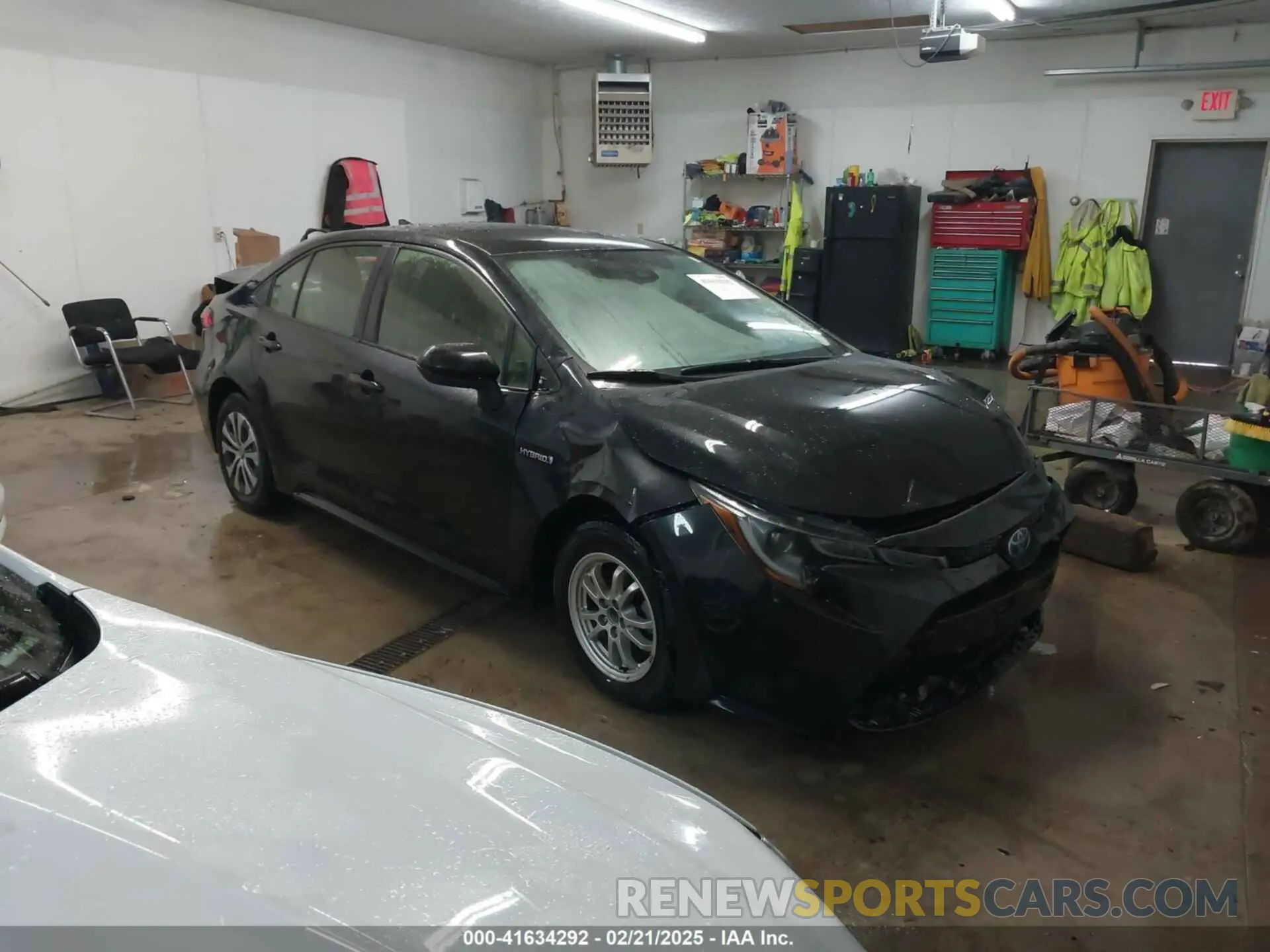 1 fotografías del automóvil dañado JTDEAMDE2MJ021142 TOYOTA COROLLA 2021