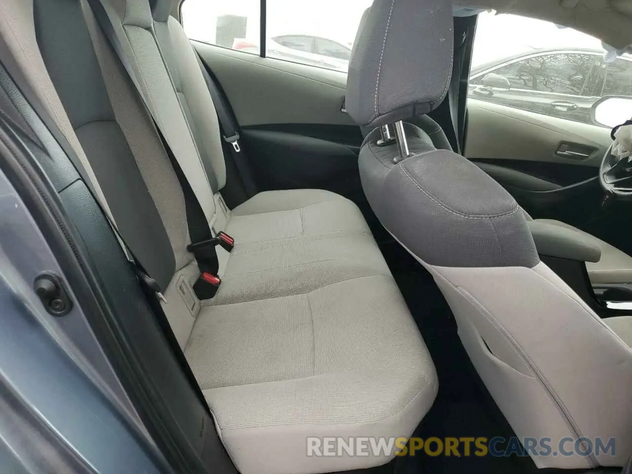 10 fotografías del automóvil dañado JTDEAMDE2MJ026227 TOYOTA COROLLA 2021