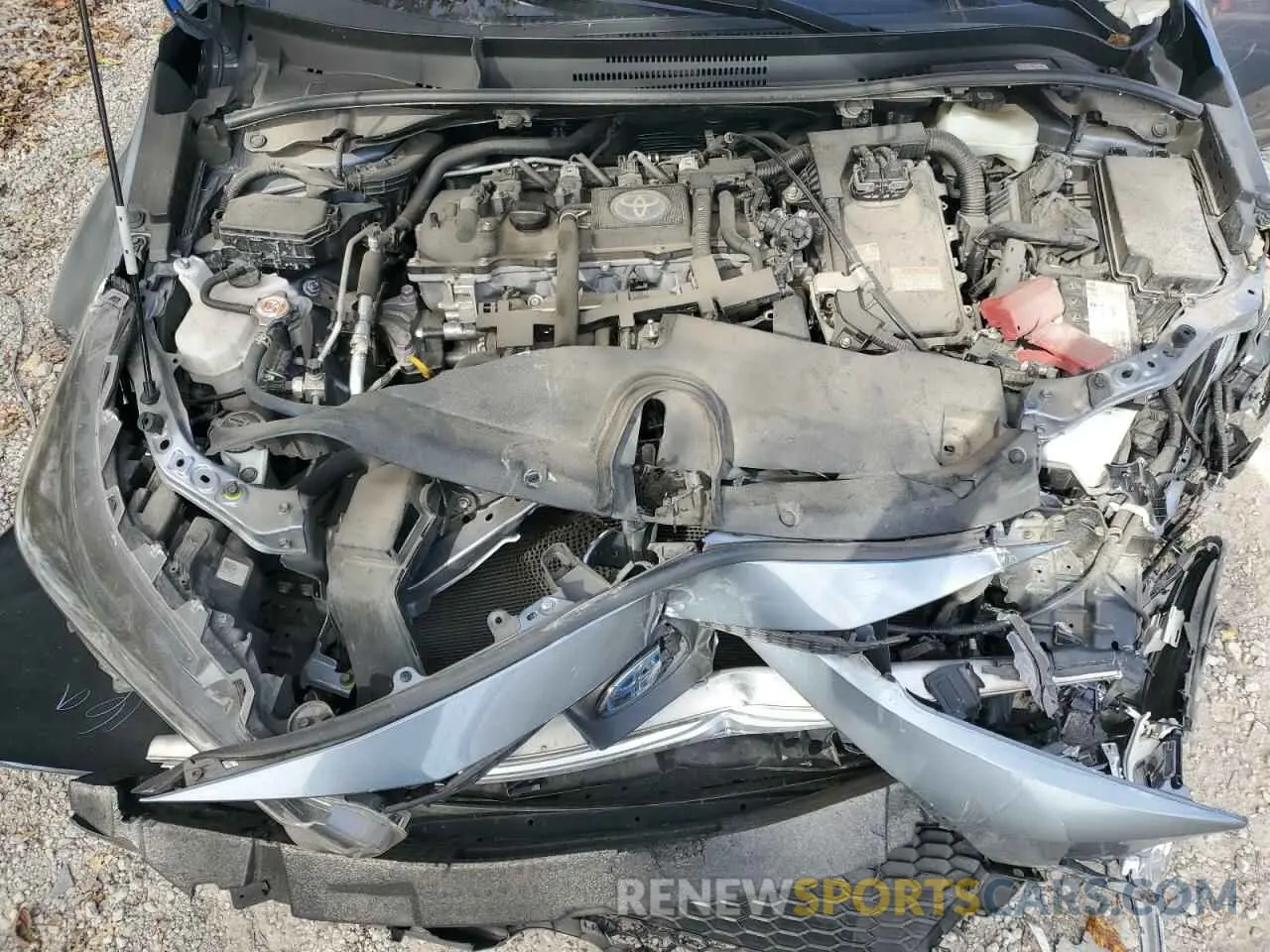 11 fotografías del automóvil dañado JTDEAMDE2MJ026227 TOYOTA COROLLA 2021
