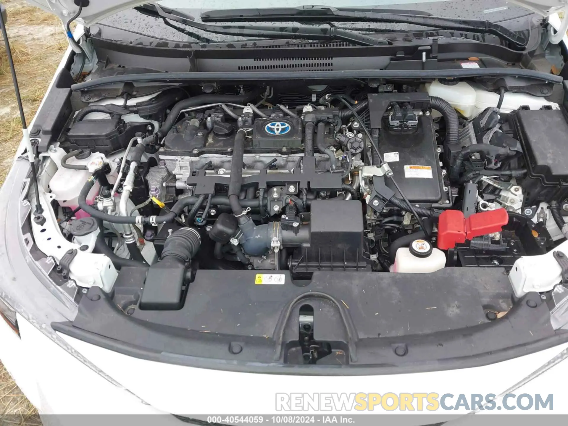 10 fotografías del automóvil dañado JTDEAMDE2MJ030522 TOYOTA COROLLA 2021