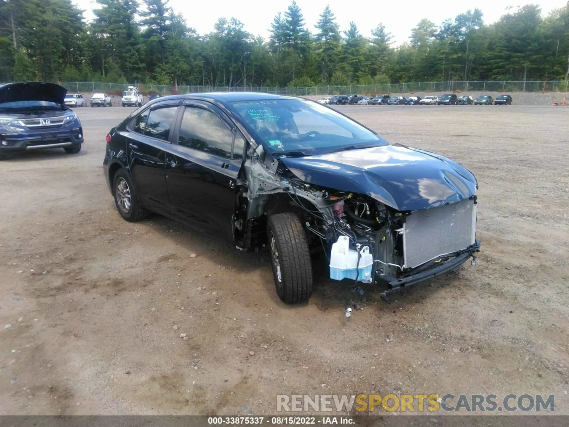 1 fotografías del automóvil dañado JTDEAMDE2MJ030536 TOYOTA COROLLA 2021