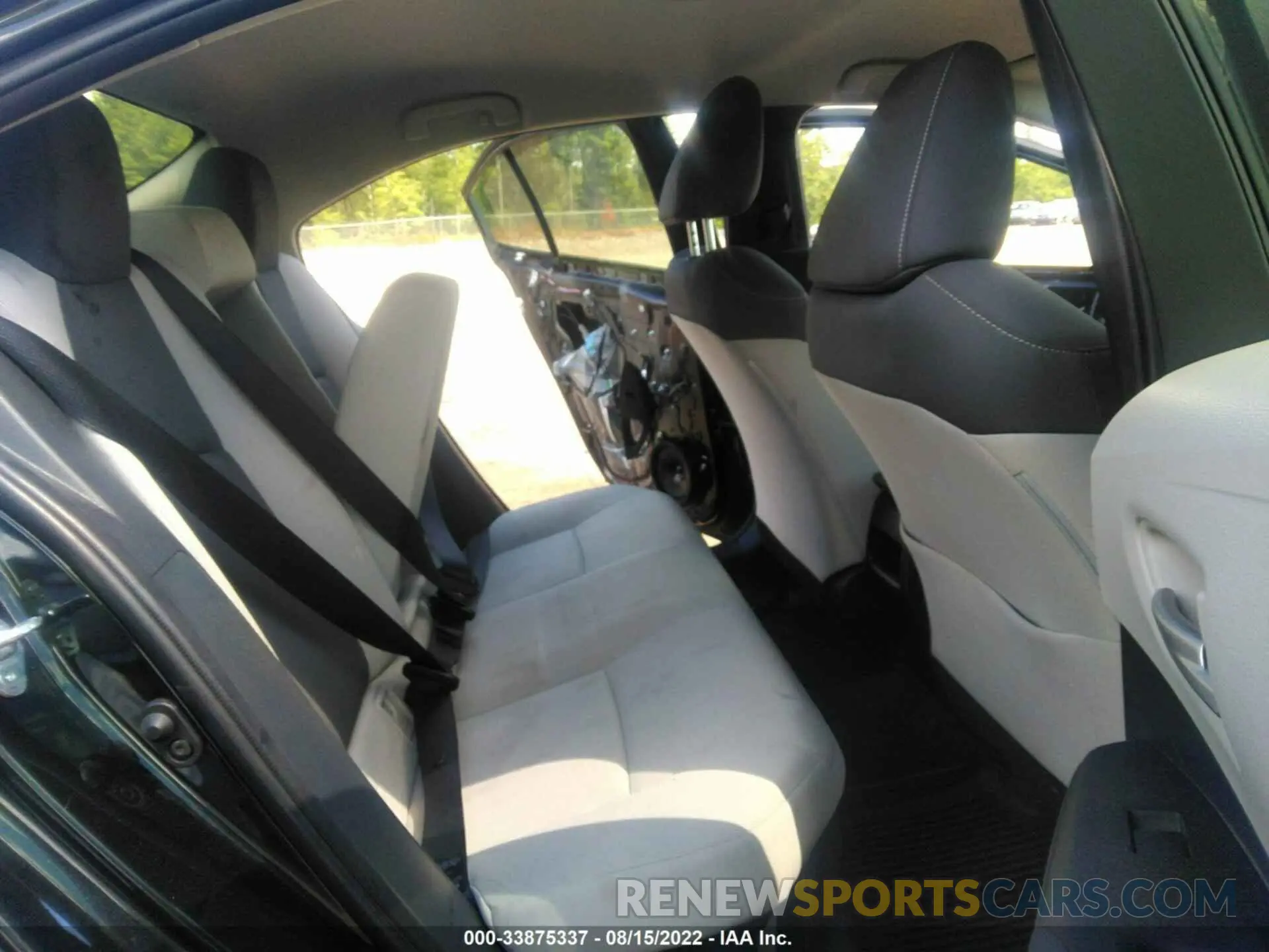 8 fotografías del automóvil dañado JTDEAMDE2MJ030536 TOYOTA COROLLA 2021