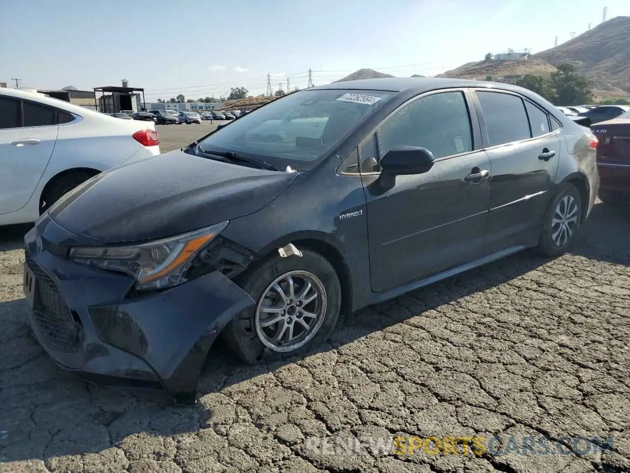 1 fotografías del automóvil dañado JTDEAMDE2MJ035185 TOYOTA COROLLA 2021