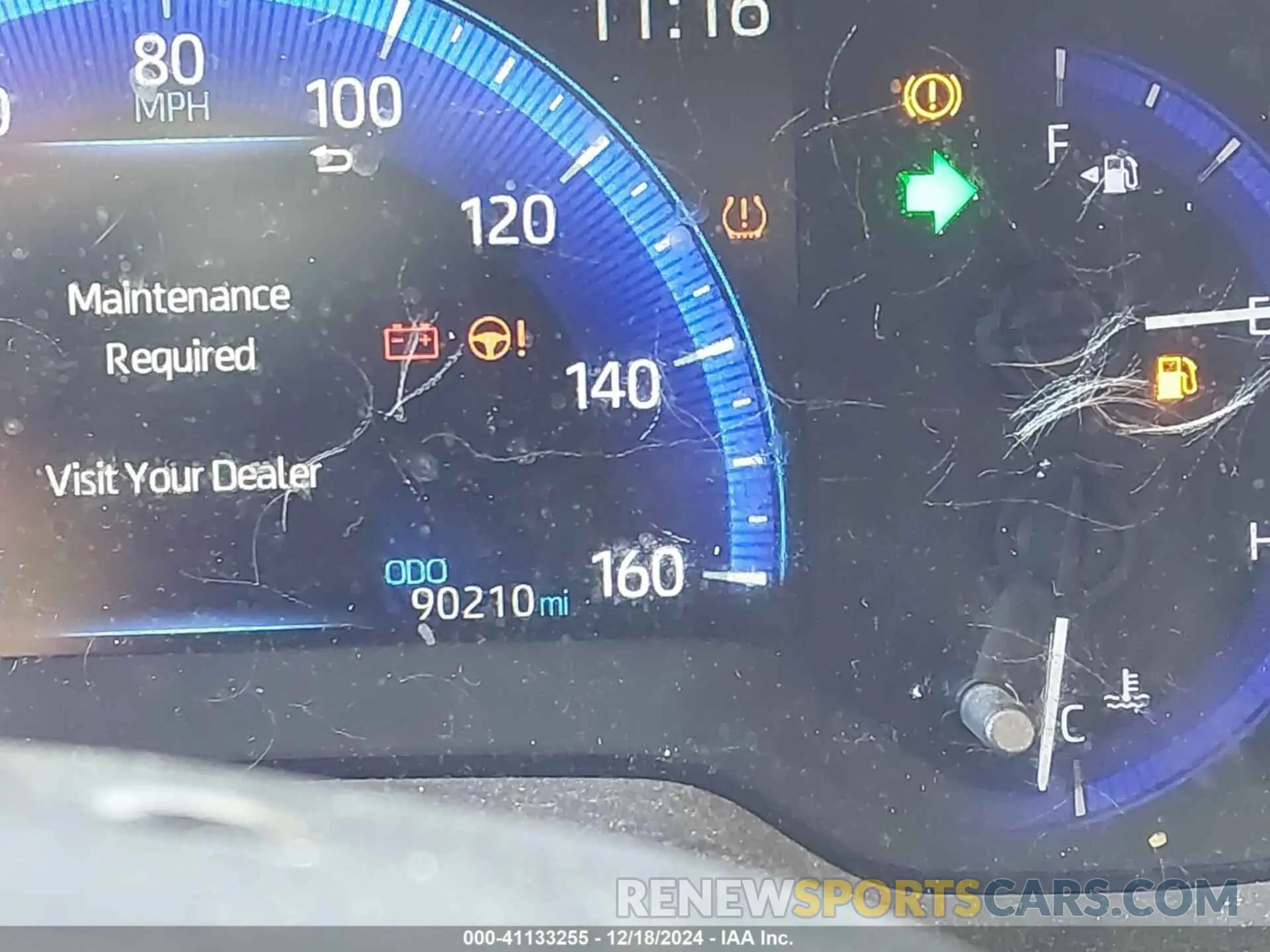 14 fotografías del automóvil dañado JTDEAMDE3MJ004432 TOYOTA COROLLA 2021