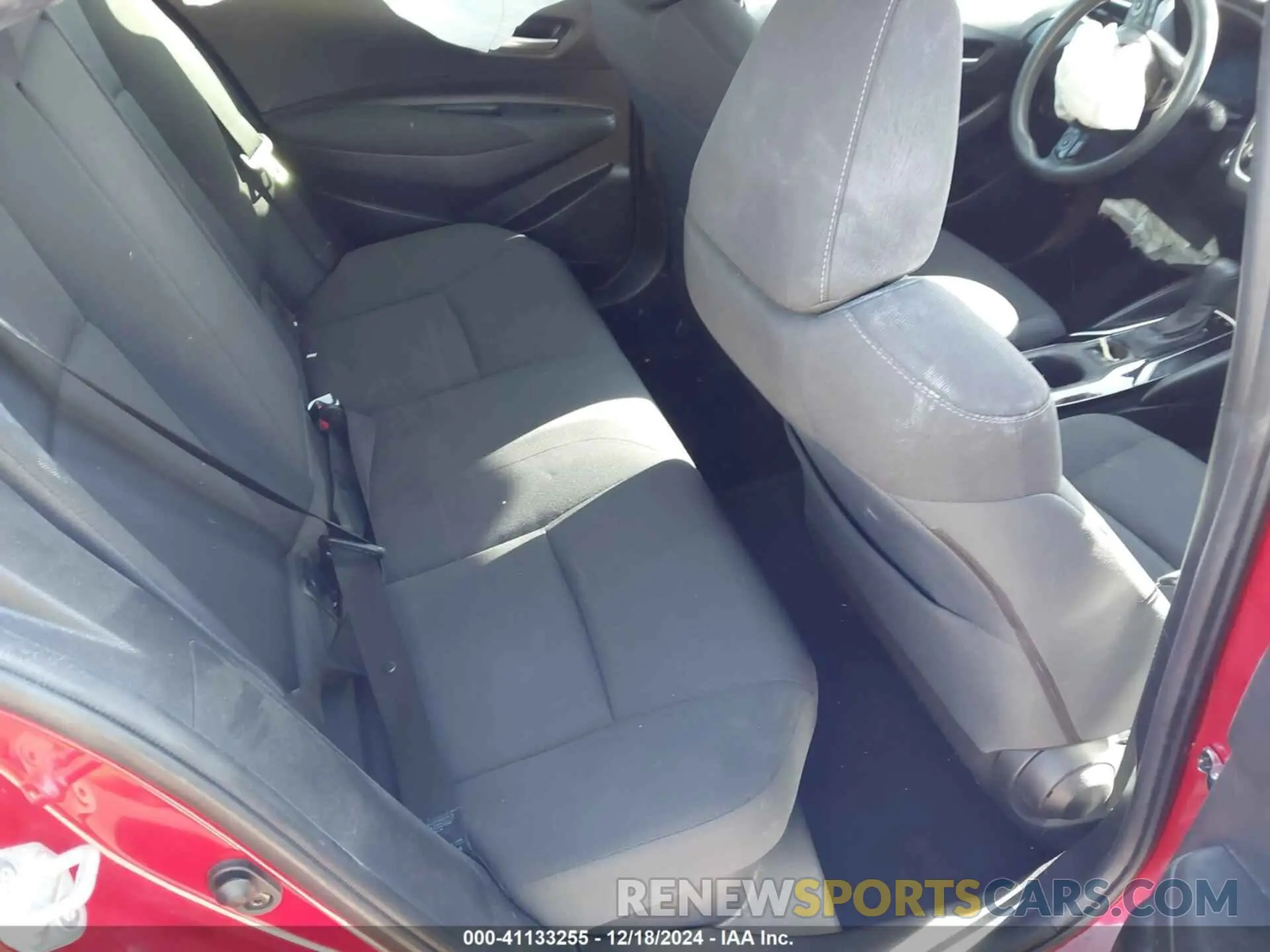 8 fotografías del automóvil dañado JTDEAMDE3MJ004432 TOYOTA COROLLA 2021